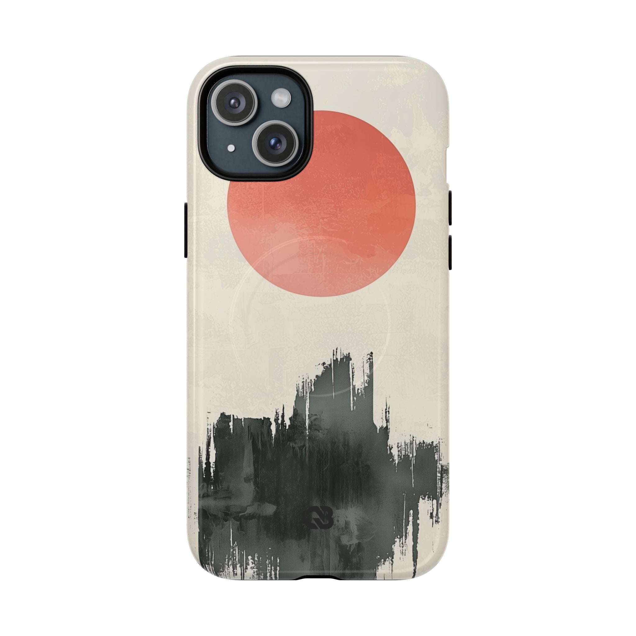 Crimson Sun Strokes · Tough+ Phone Case for iPhone · Magsafe