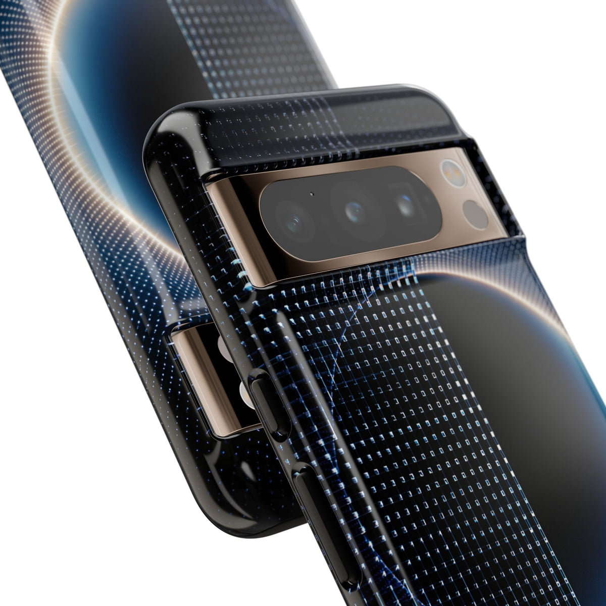 Luminous Meridian · Tough Phone Case for Pixel · Black
