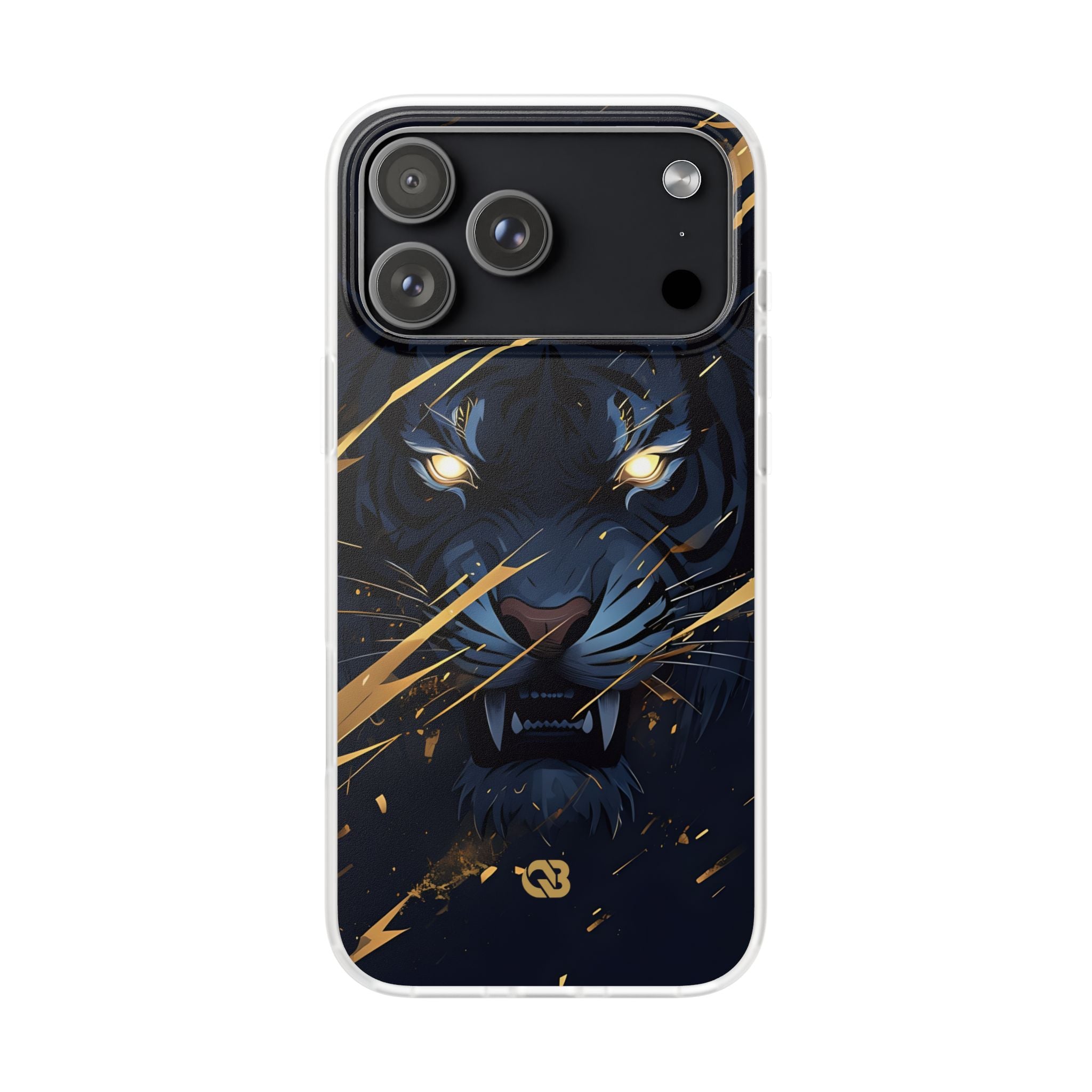 Obsidian Gold Predator · Soft Coque de téléphone pour iPhone