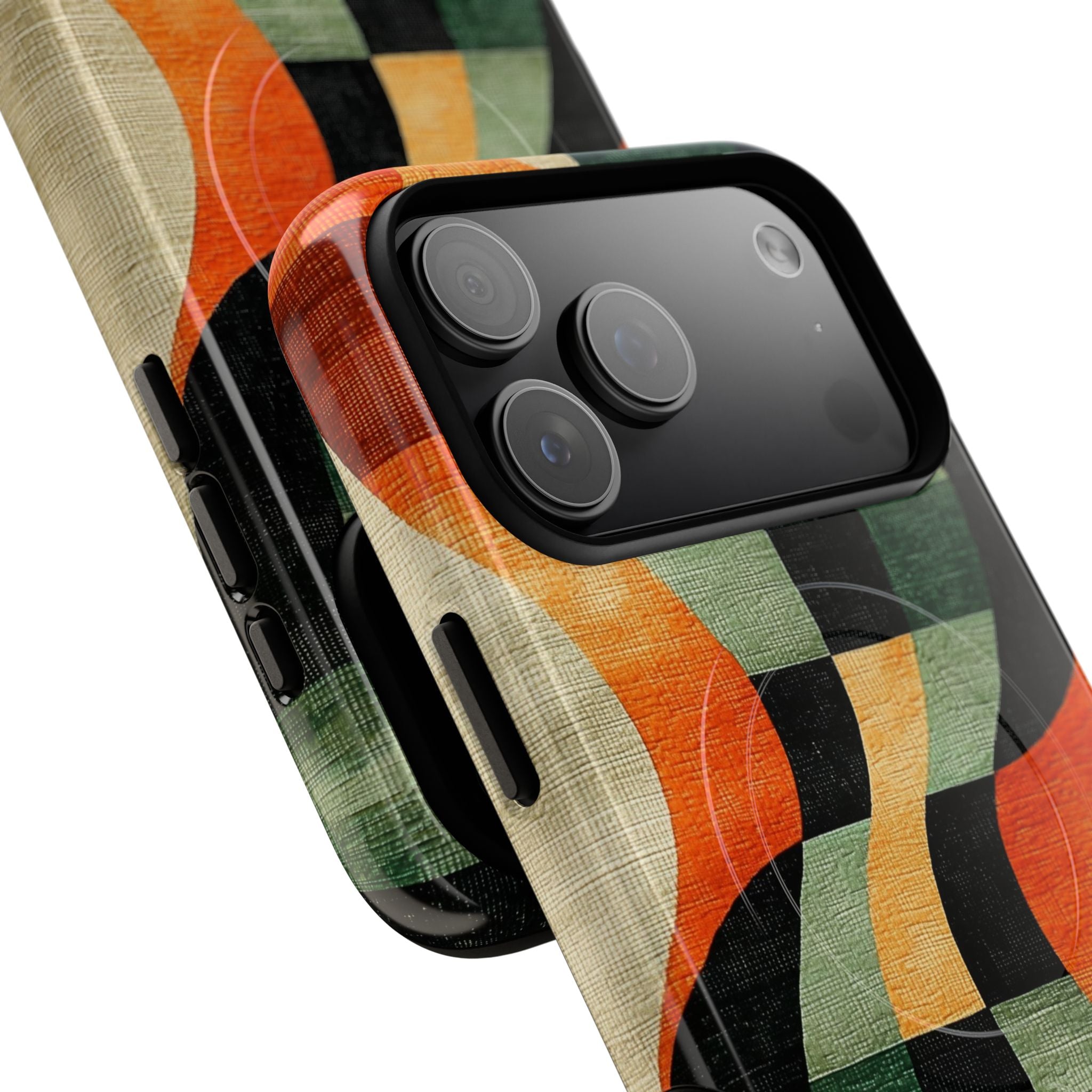 Burnt Orange Curve · Tough+ Phone Case for iPhone · Magsafe