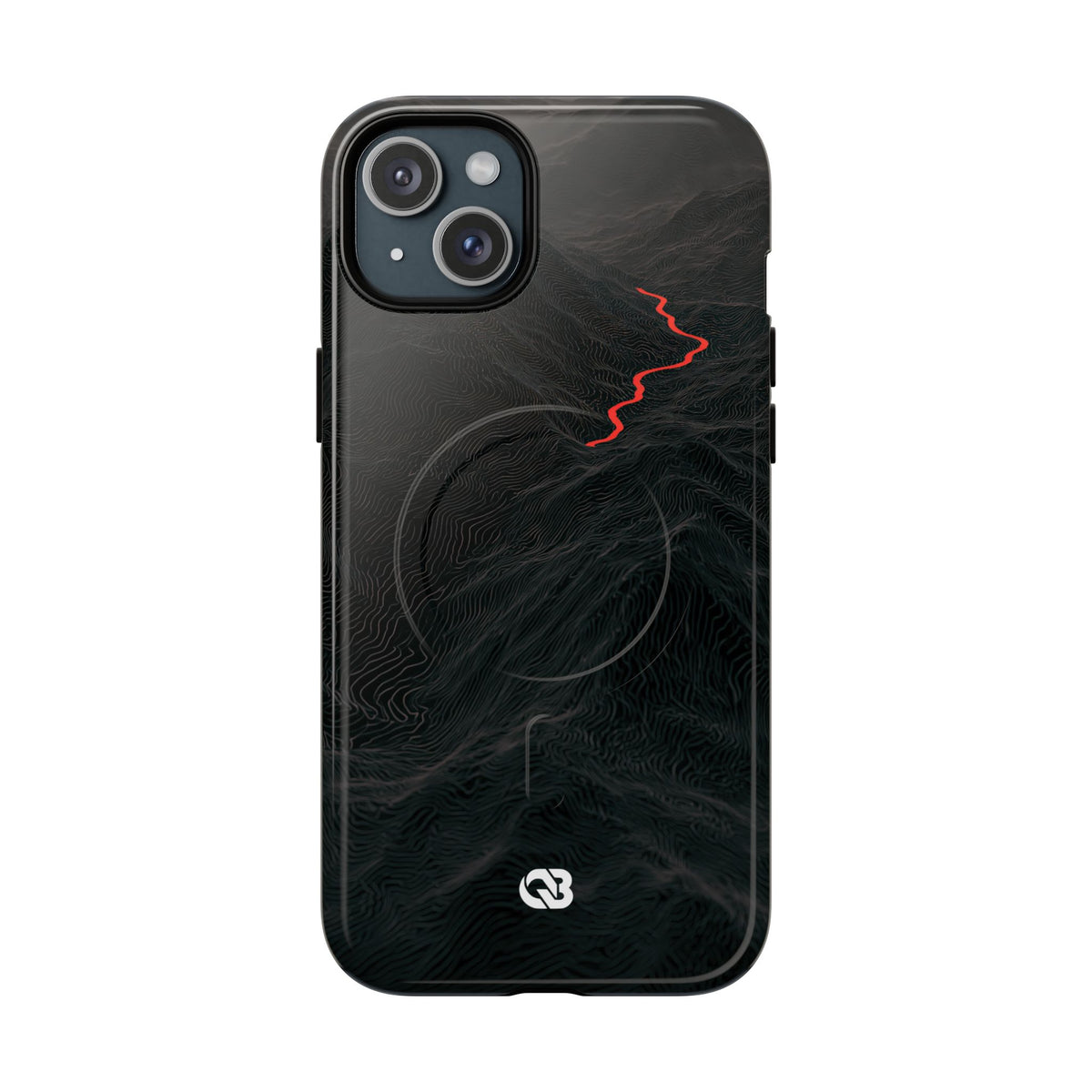 Crimson Ridge Pass · Tough 2.0 Magnetic Phone Case for iPhone · Black