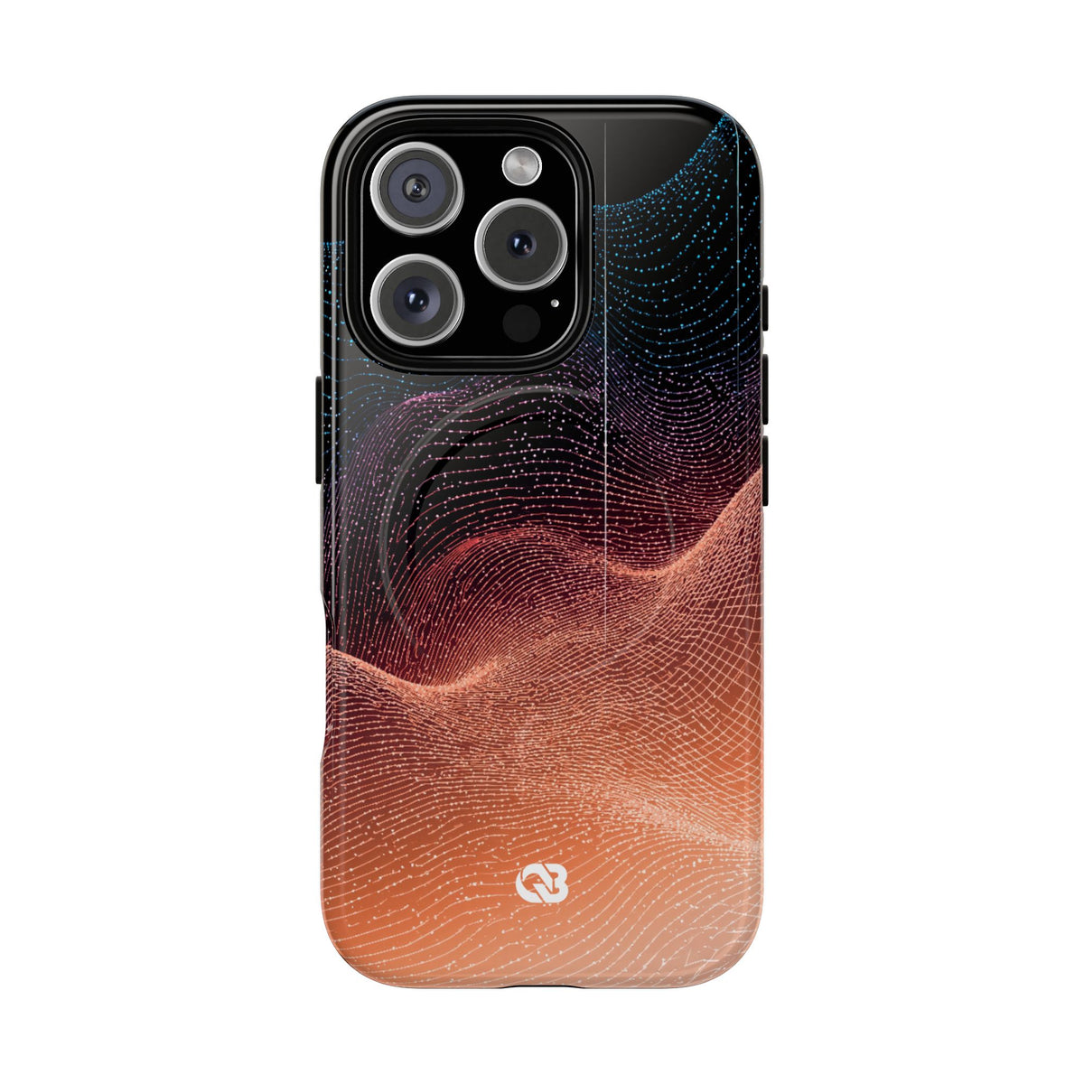 Spectral Elevation · Tough 2.0 Magnetic Phone Case for iPhone · Orange