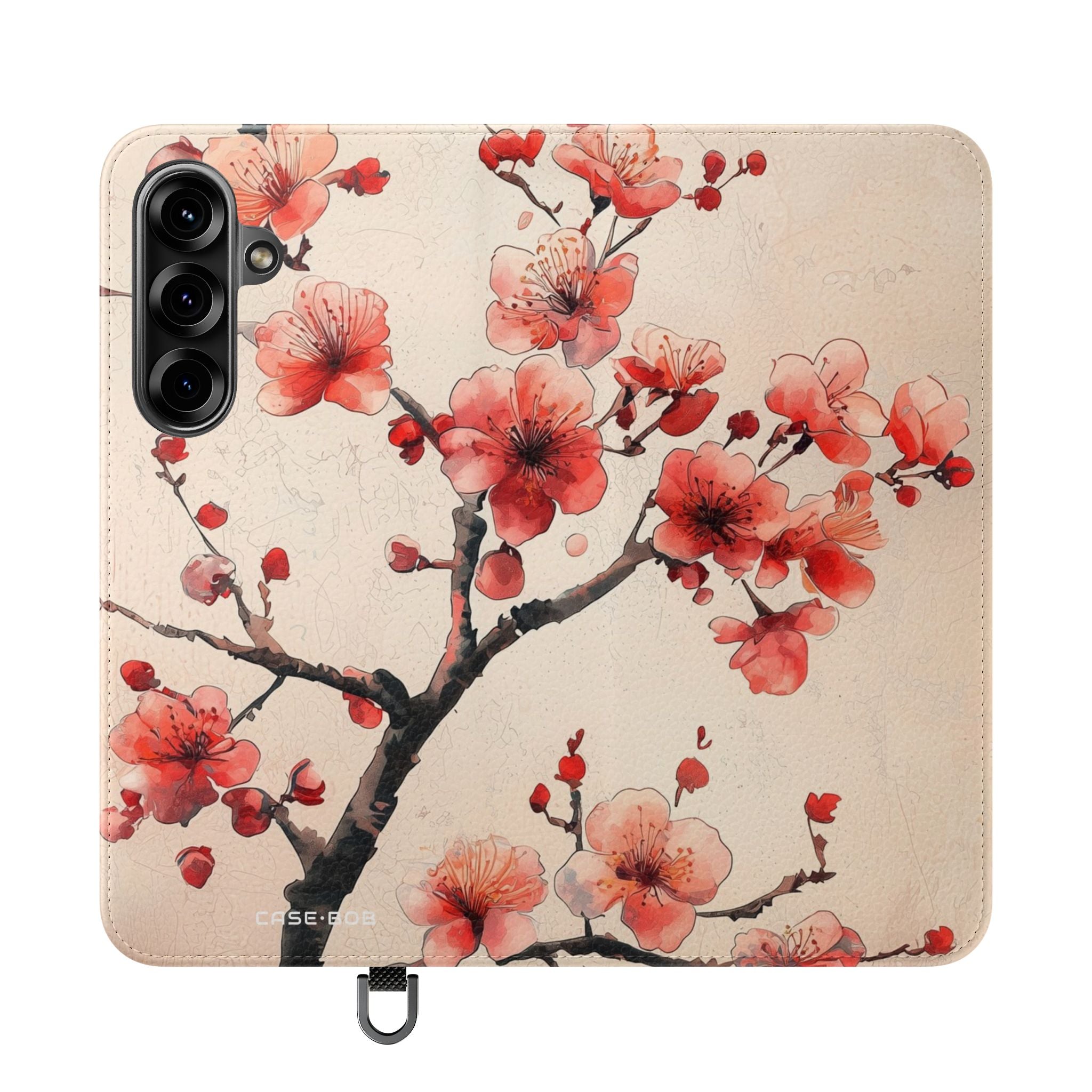 Cherry Blossom Breeze - Samsung S25+ Case - Wallet