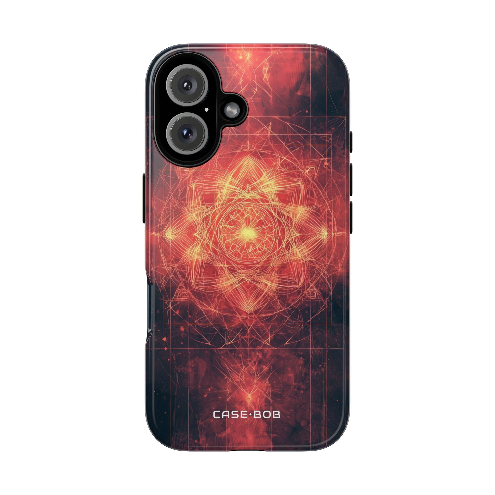 Radiant Mandala iPhone 16 Skal - Tough
