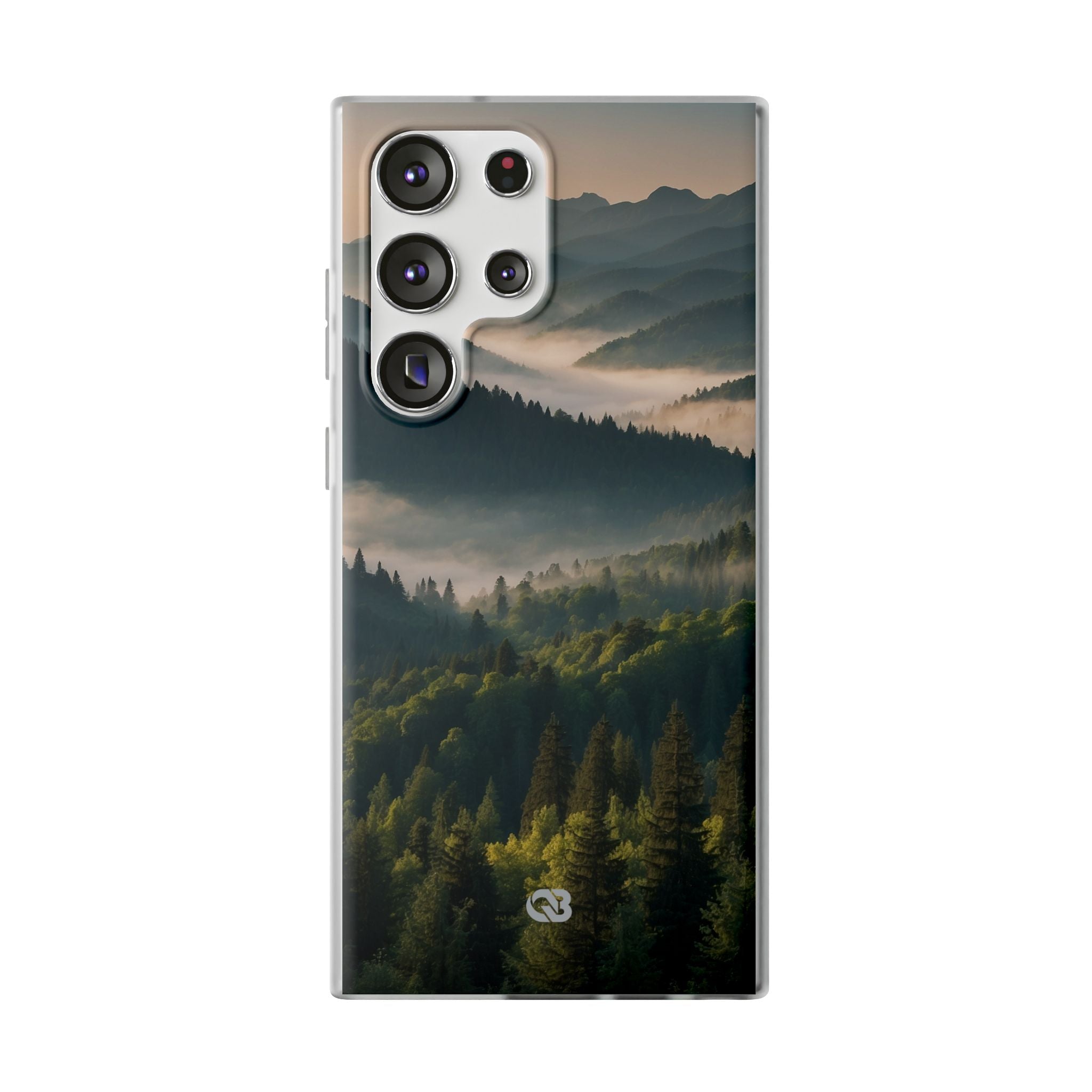 Foggy Mountain Ridge · Soft Phone Case for Samsung
