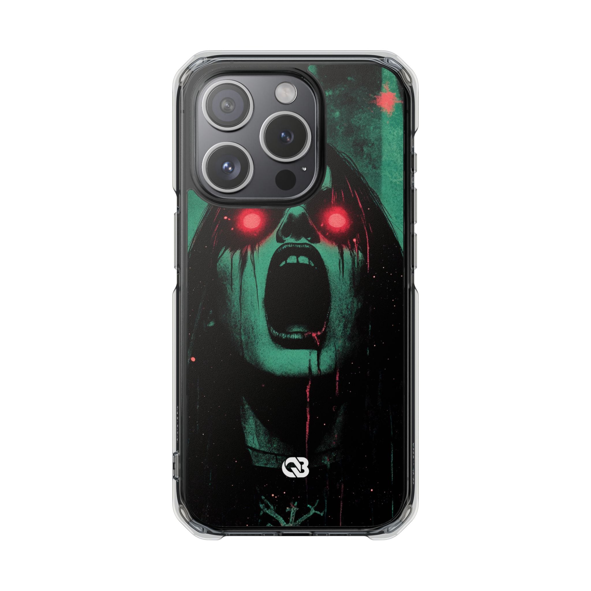 Crimson Emerald Scream · Impact Phone Case for iPhone · Magsafe