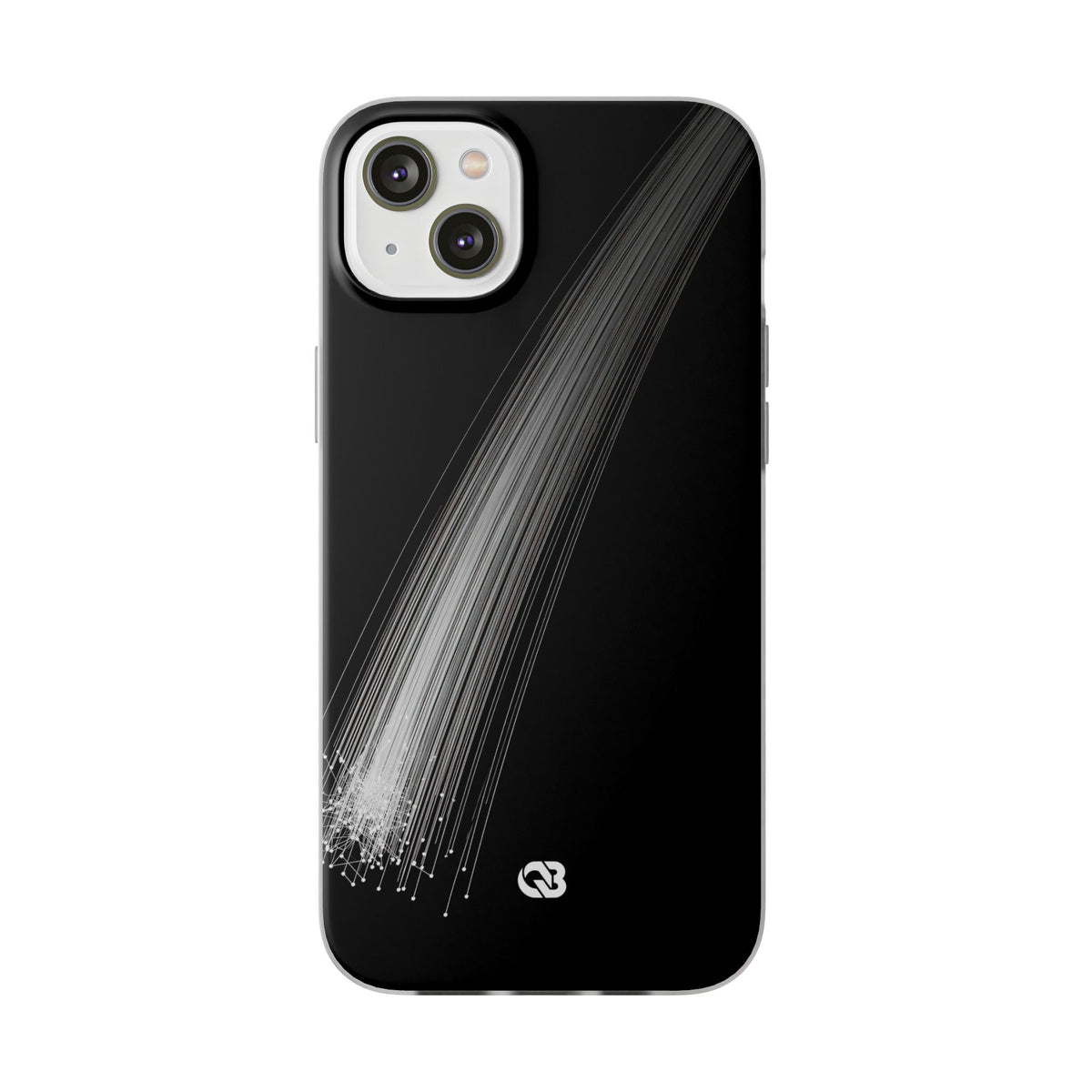 Black Lite Phone Case for iPhone - Linear Velocity Beam