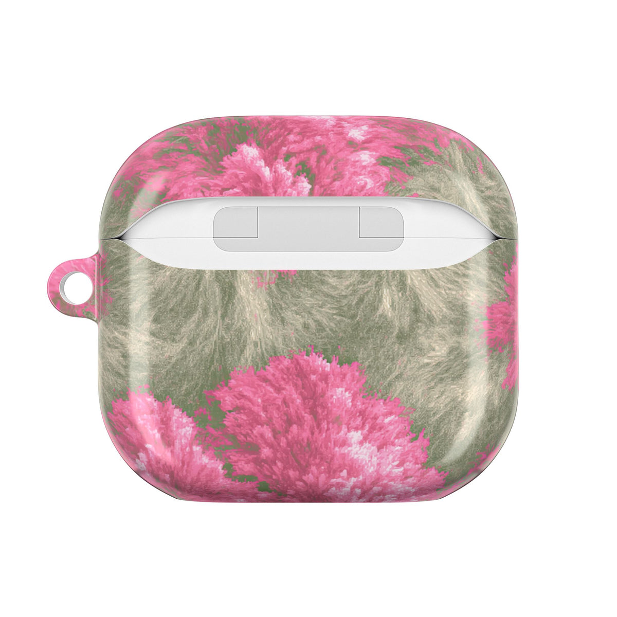 Digital Blossom · Hard Case for AirPods & AirPods Pro · Pink