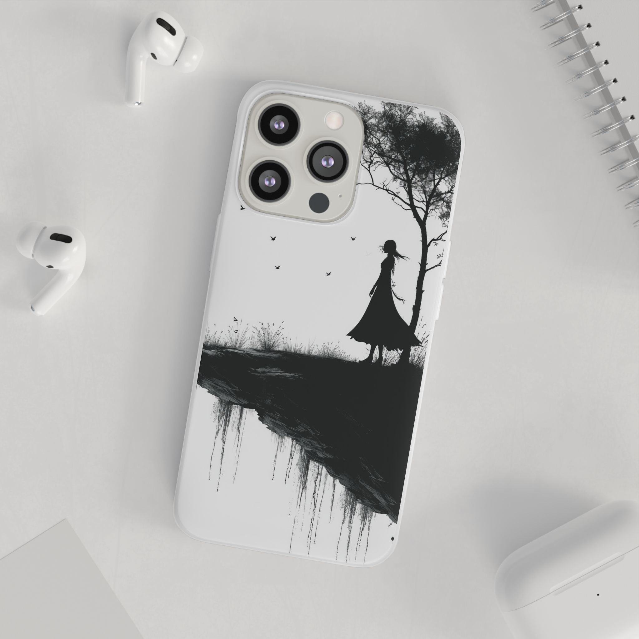 Cliffside Silhouette iPhone 13 Pro - Soft