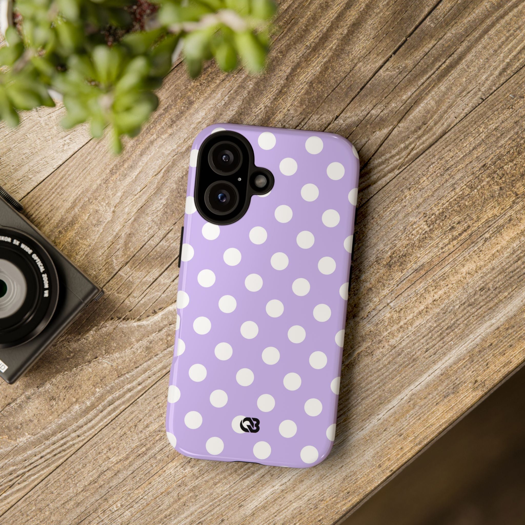 Lavender Polka Grid · Tough
