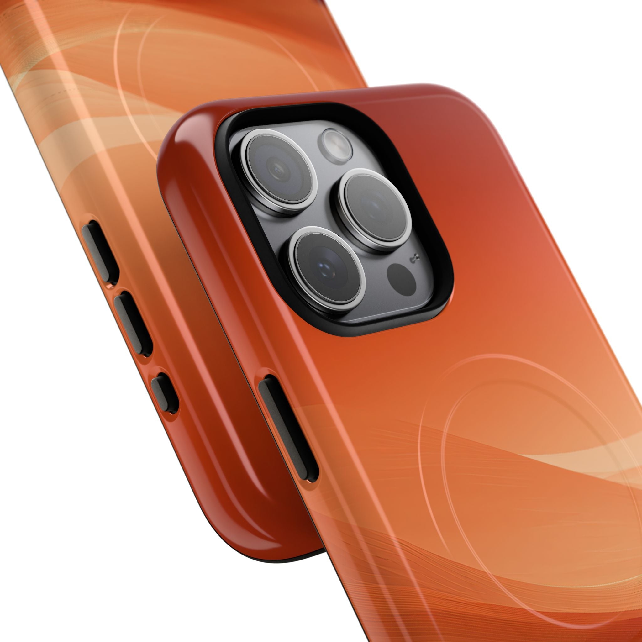 Orange Tough 2.0 Magsafe Phone Case for iPhone - Crimson Dune Gradient