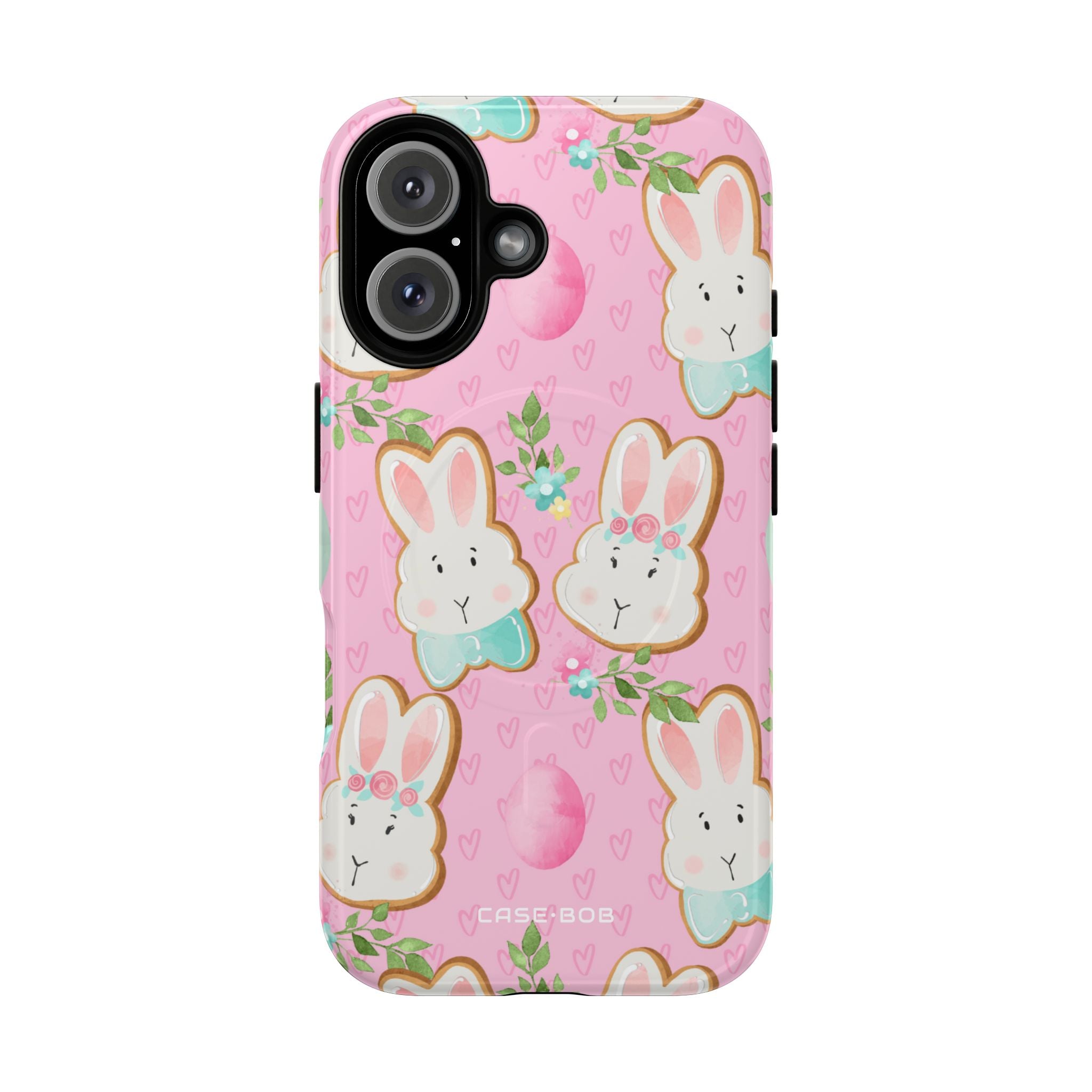 Bunny Blossom iPhone 16 Case - Tough+