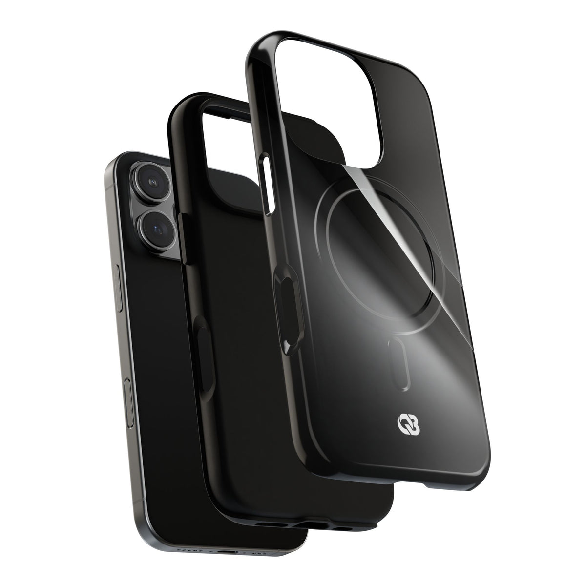 Obsidian Ridge · Tough 2.0 Magnetic Phone Case for iPhone · Black