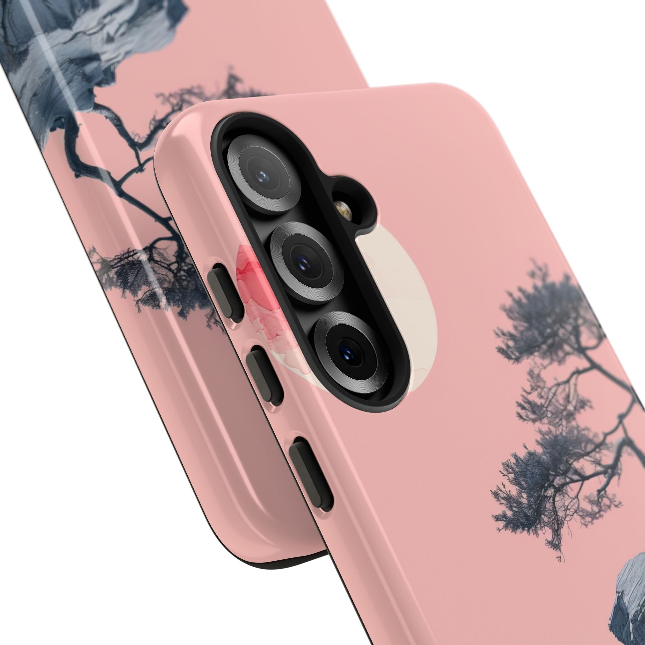 Crimson Moon Tree Samsung S25 Plus - Kova suojakotelo