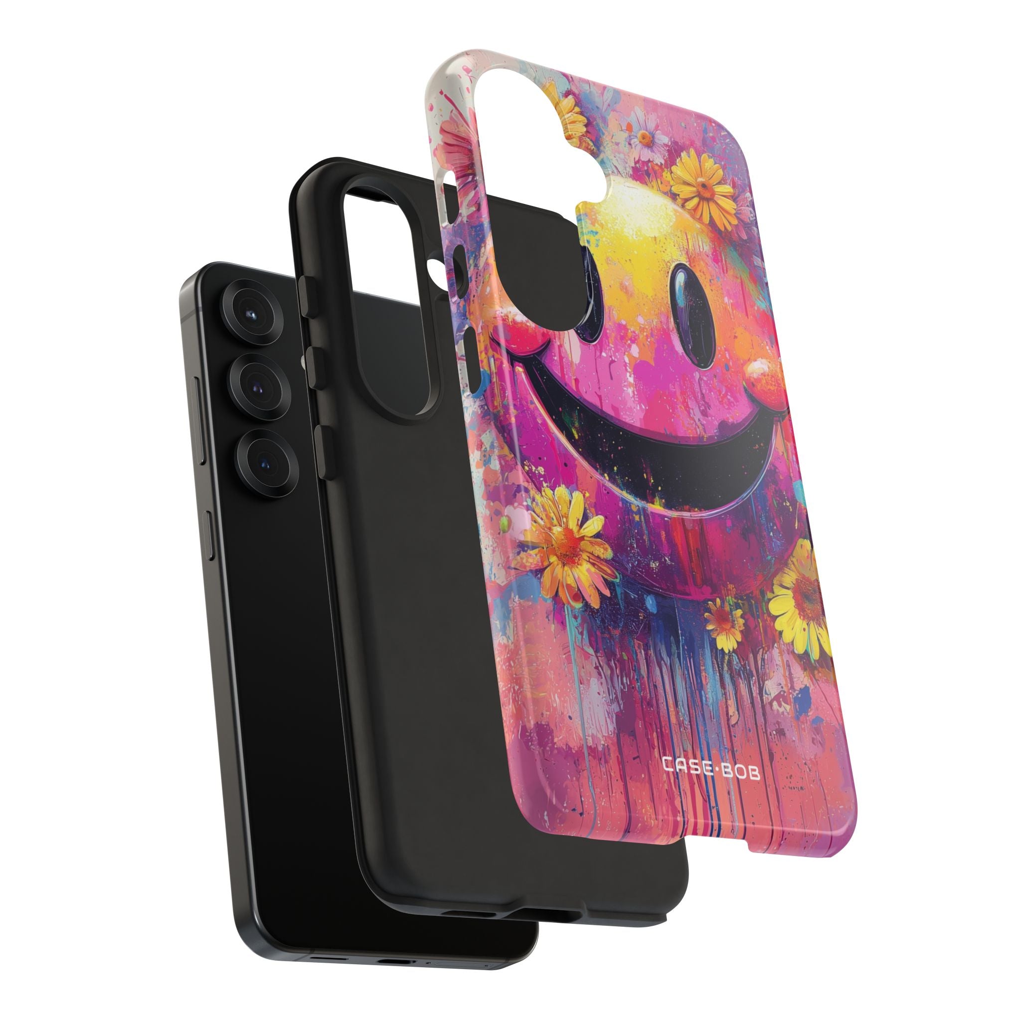 Smiley Bloom Samsung S25 Case - Tough