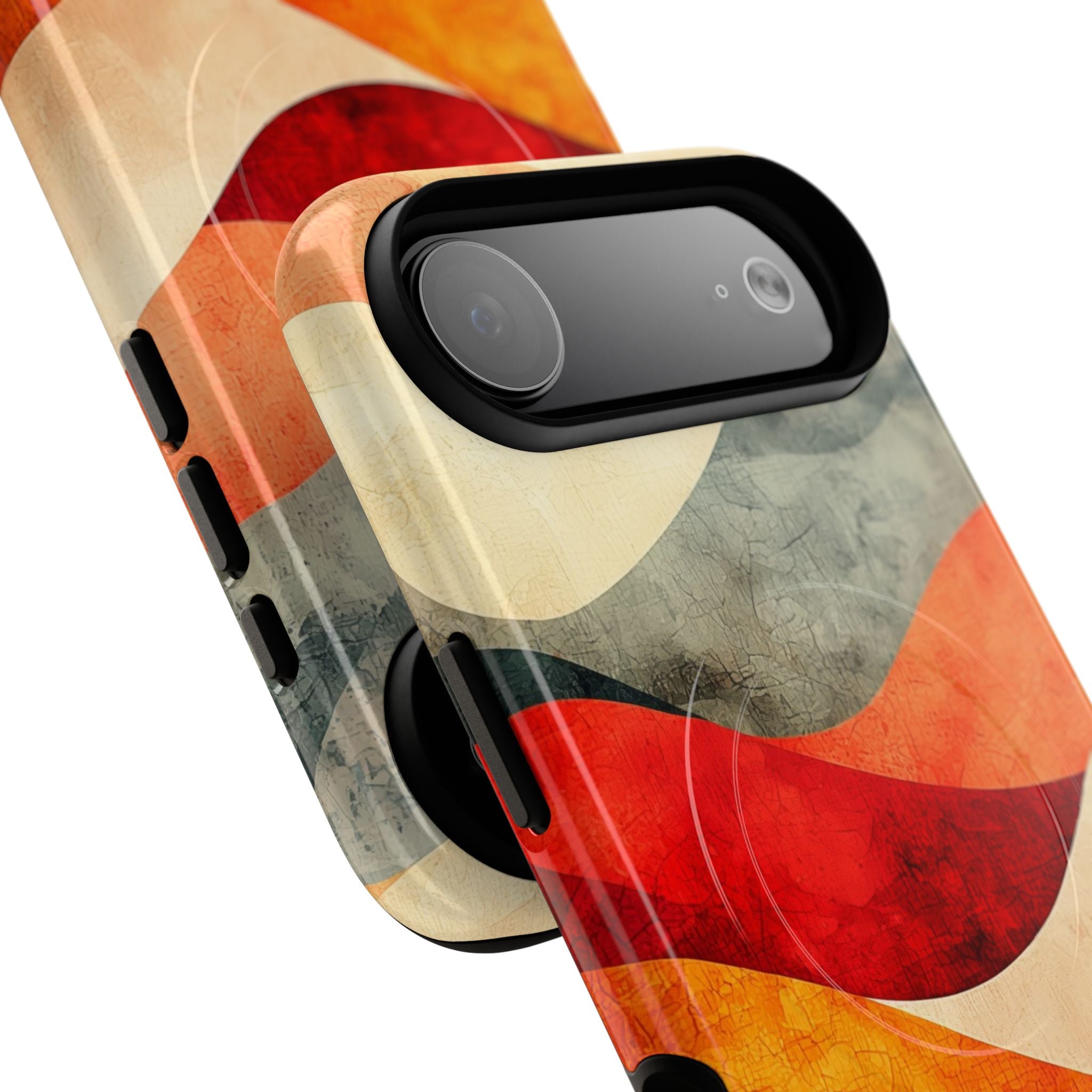 Cracked Wave Sunset iPhone 17 Air Case - Tough+ - CASE•BOB