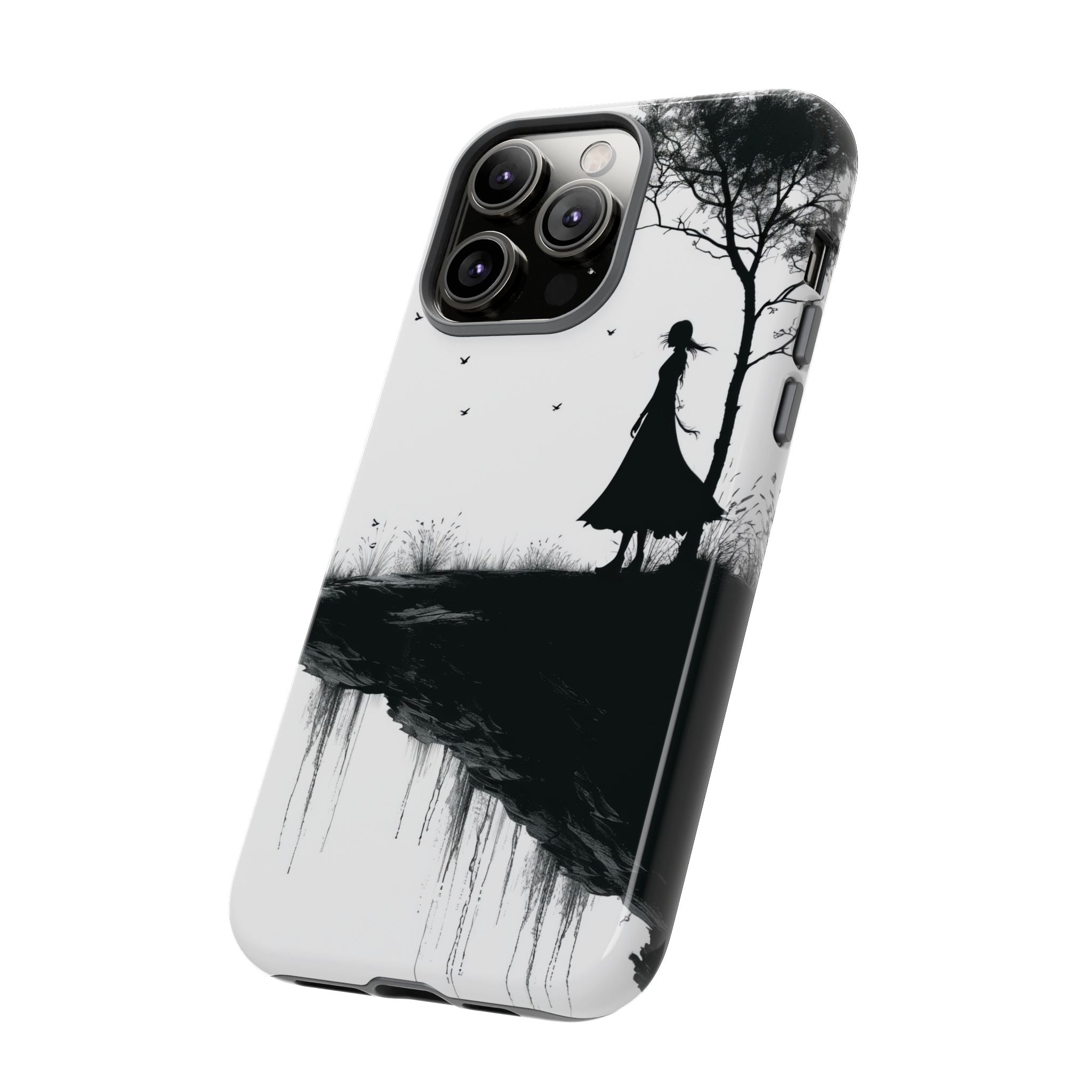 Cliffside Silhouette iPhone 14 Pro Max Case - Tough