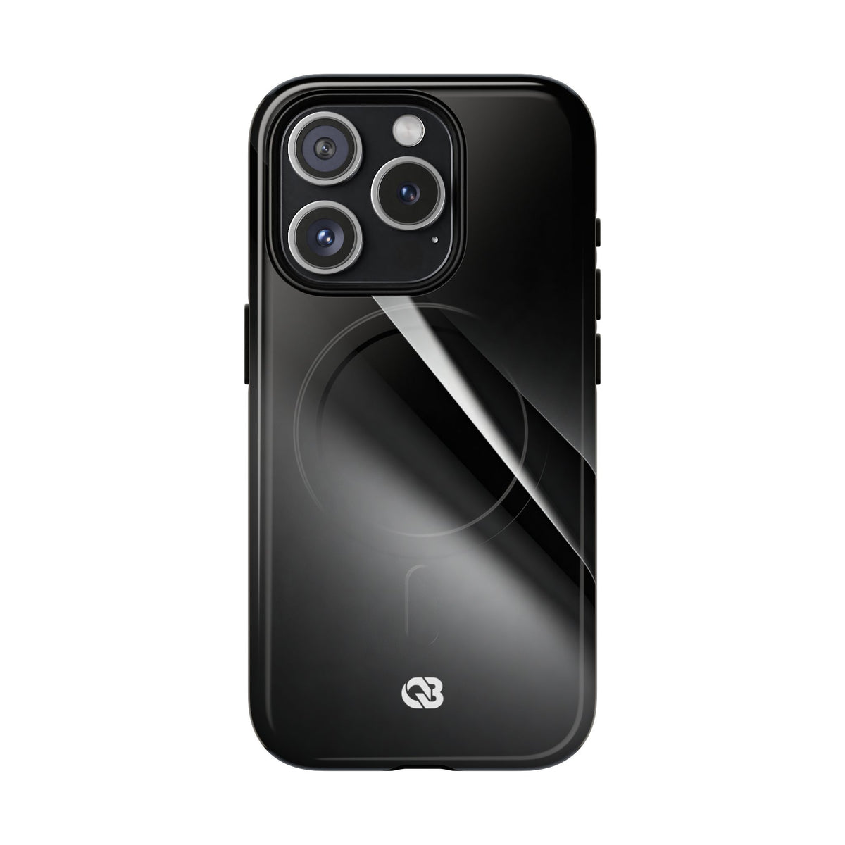 Obsidian Ridge · Tough 2.0 Magnetic Phone Case for iPhone · Black