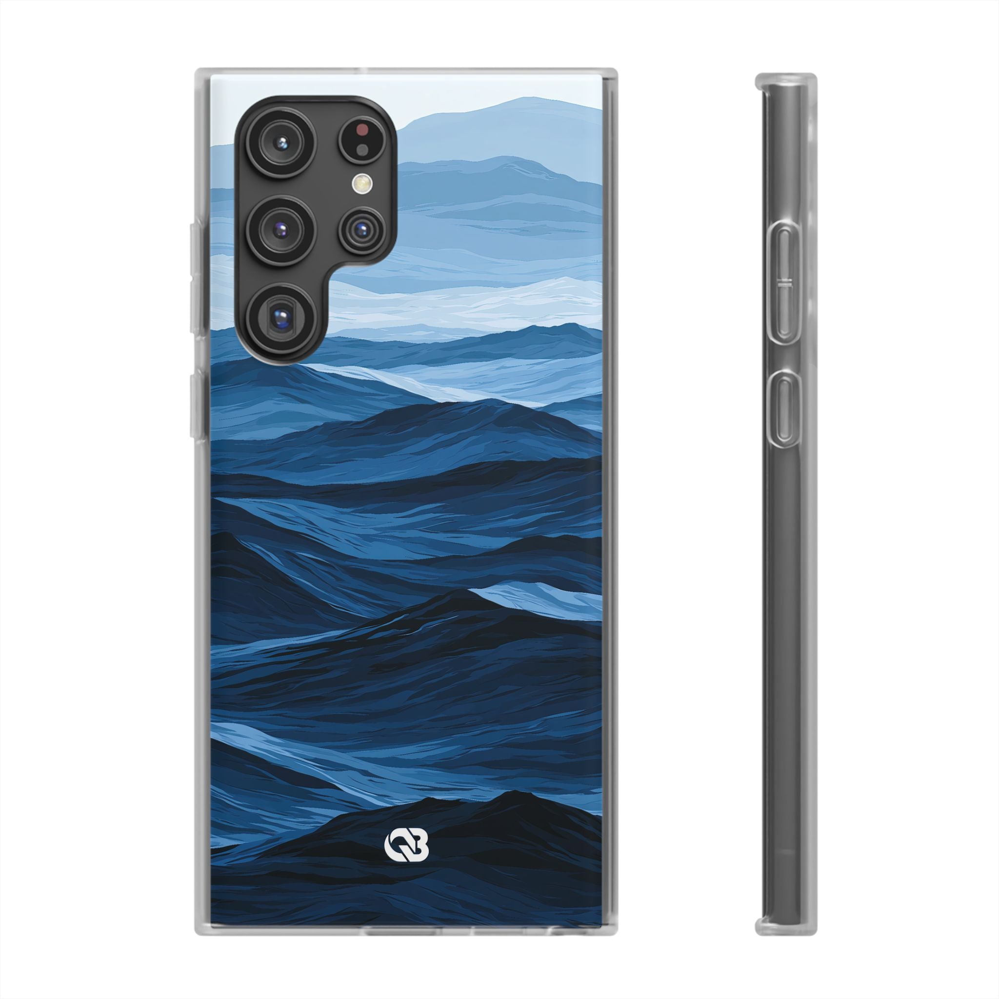 Blue Lite Phone Case for Samsung - Cobalt Ridge Tides
