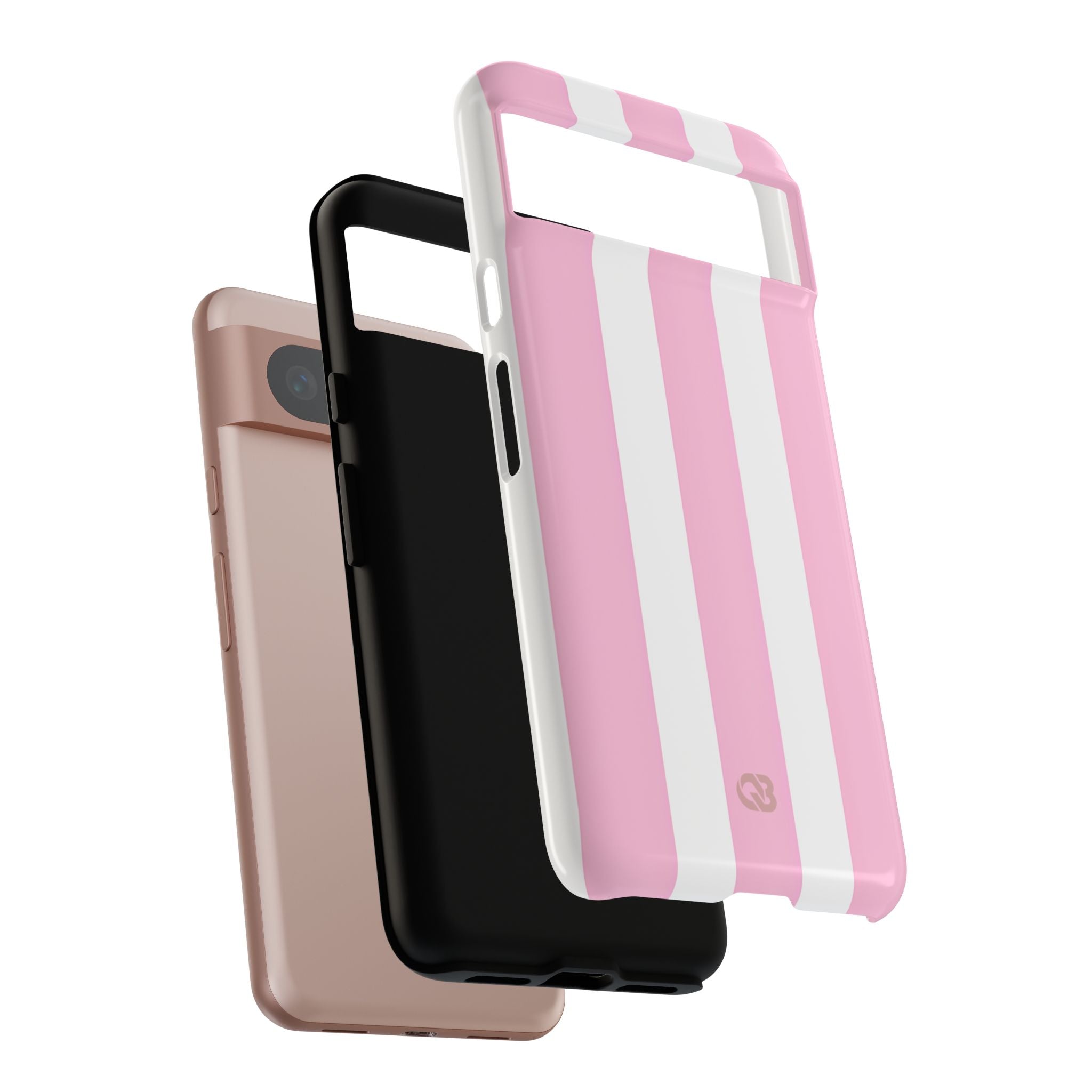Soft Pink Stripe · Tough Phone Case for Google Pixel