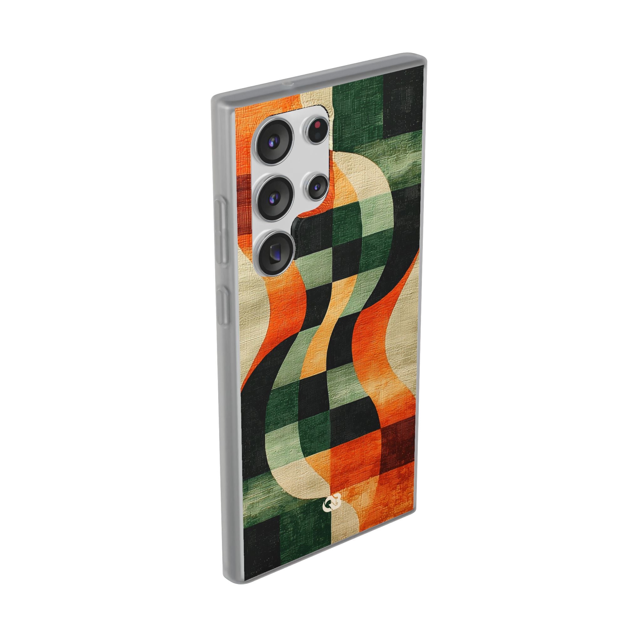 Burnt Orange Curve · Soft Handyhülle für Samsung