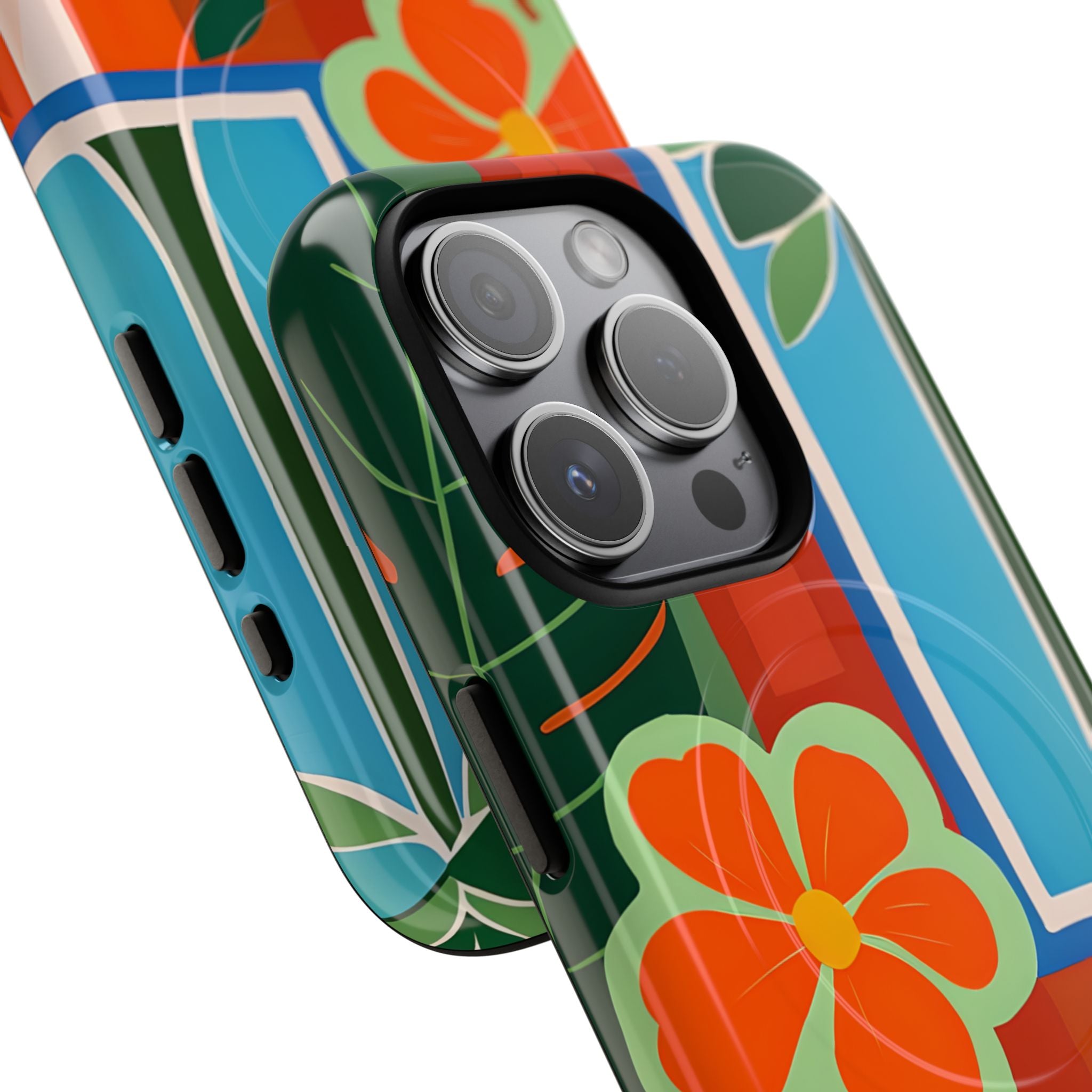 Orange Blossom Burst iPhone 15 Pro Case - Tough+
