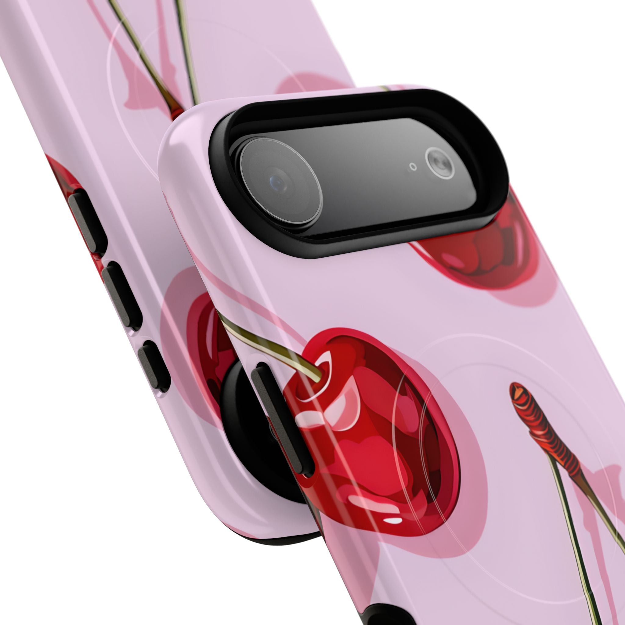 Ruby Gloss Cherry · Tough+ Handyhülle für iPhone · Magsafe