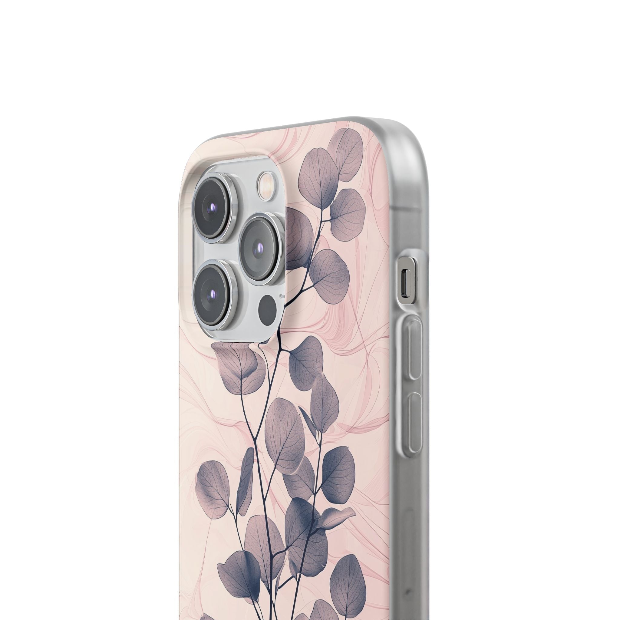 Ethereal Indigo Eucalyptus · Soft Phone Case for iPhone