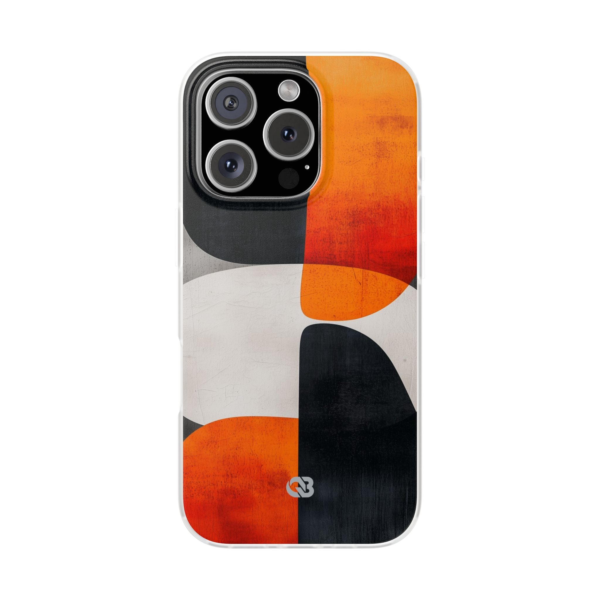 Burnt Amber Flow · Soft Phone Case for iPhone