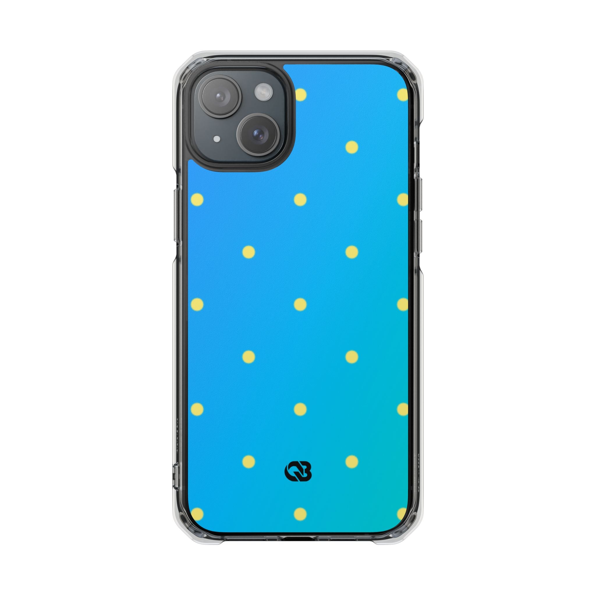 Cyan Sun Dots · Impact Phone Case for iPhone · Magsafe