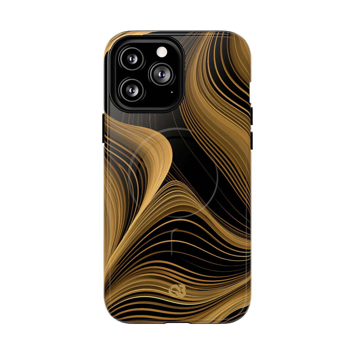 Gilded Strata · Tough 2.0 Magnetic Phone Case for iPhone · Gold