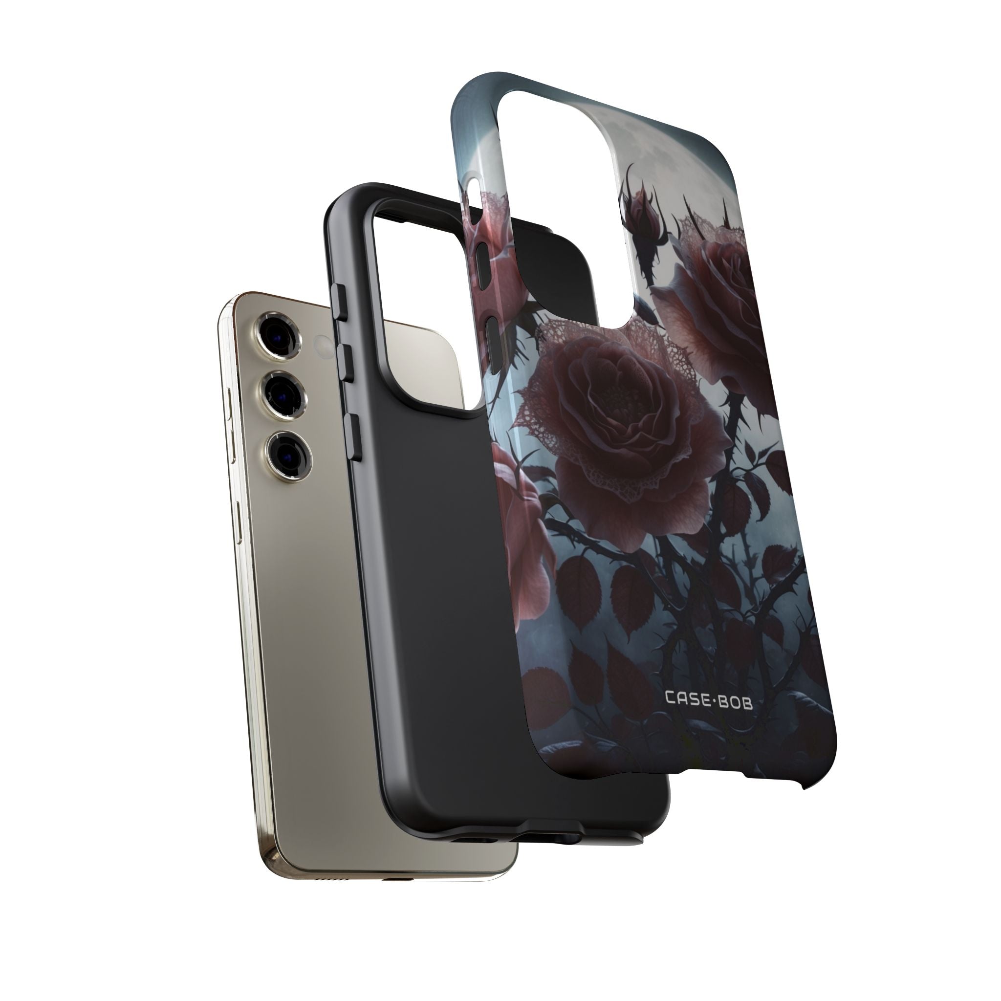 Leuchtende Rosen Dornen Samsung S23 Case - Tough