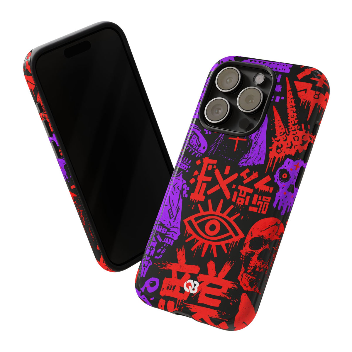 Underground Cyber Glyphs · Tough Phone Case for iPhone · Black