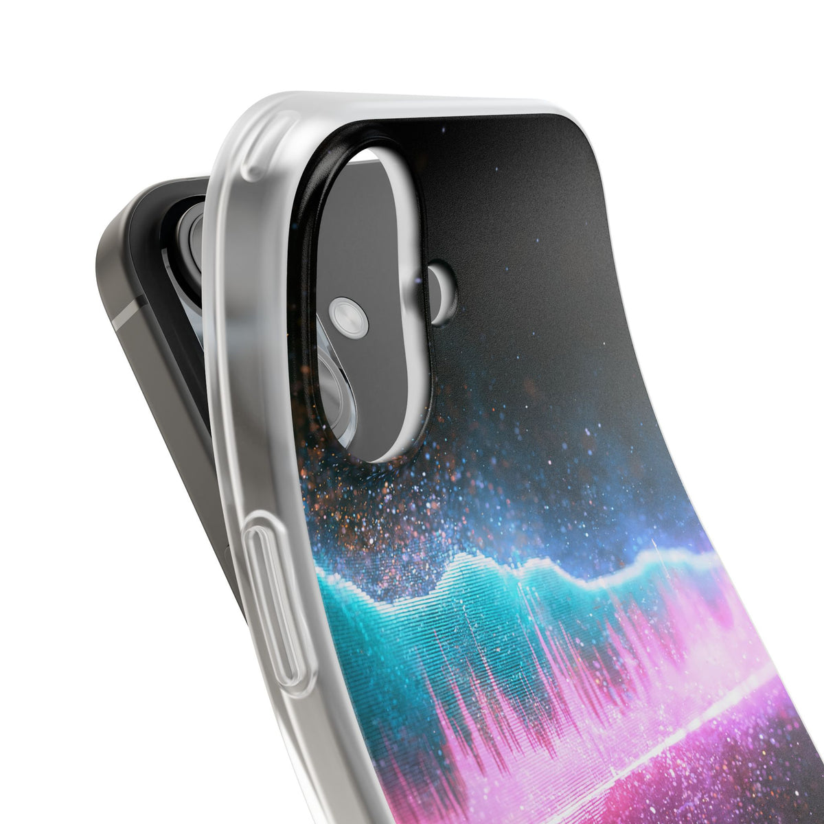 Digital Frequency · Lite Phone Case for iPhone · Pink