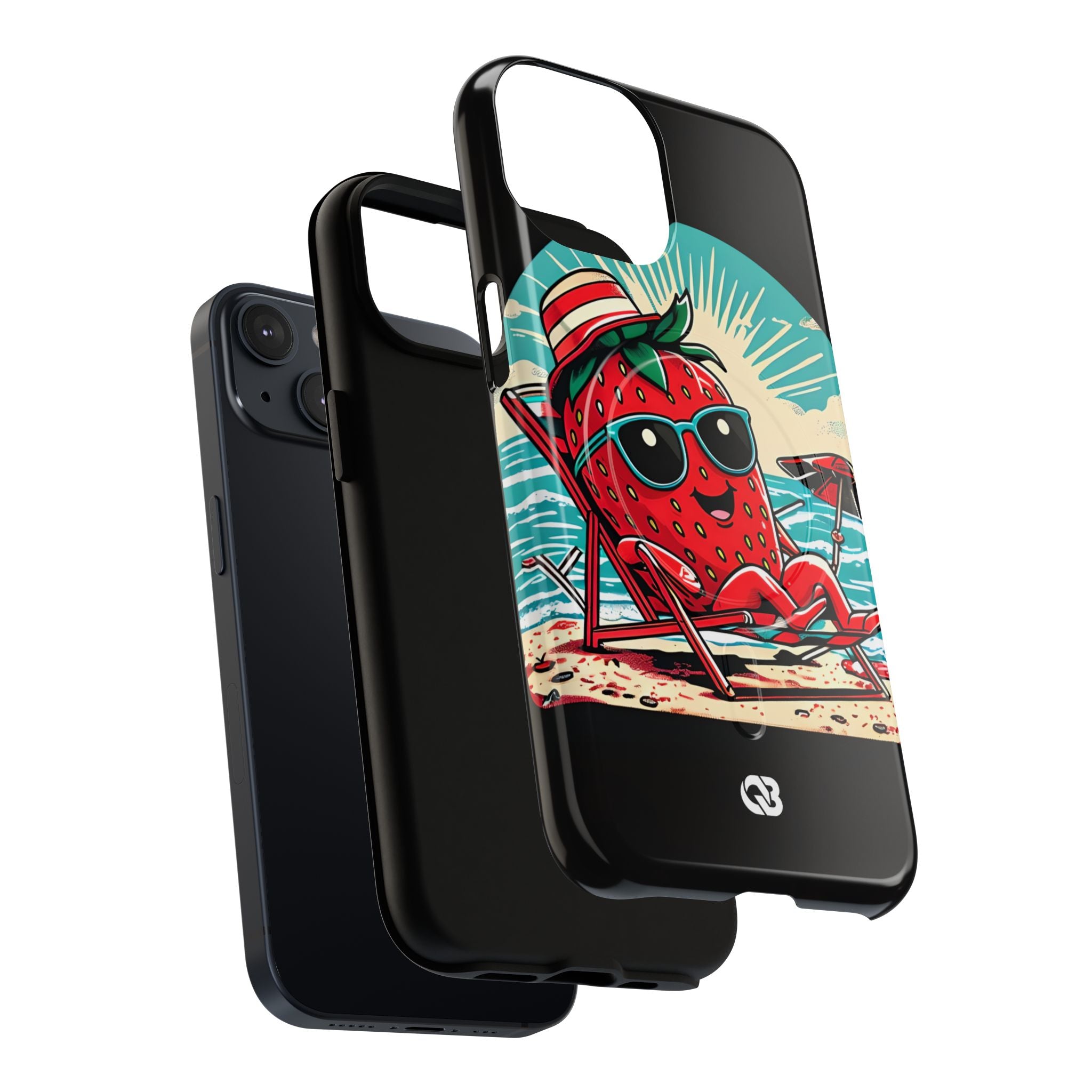 Retro Coastal Berry · Tough+ Magsafe