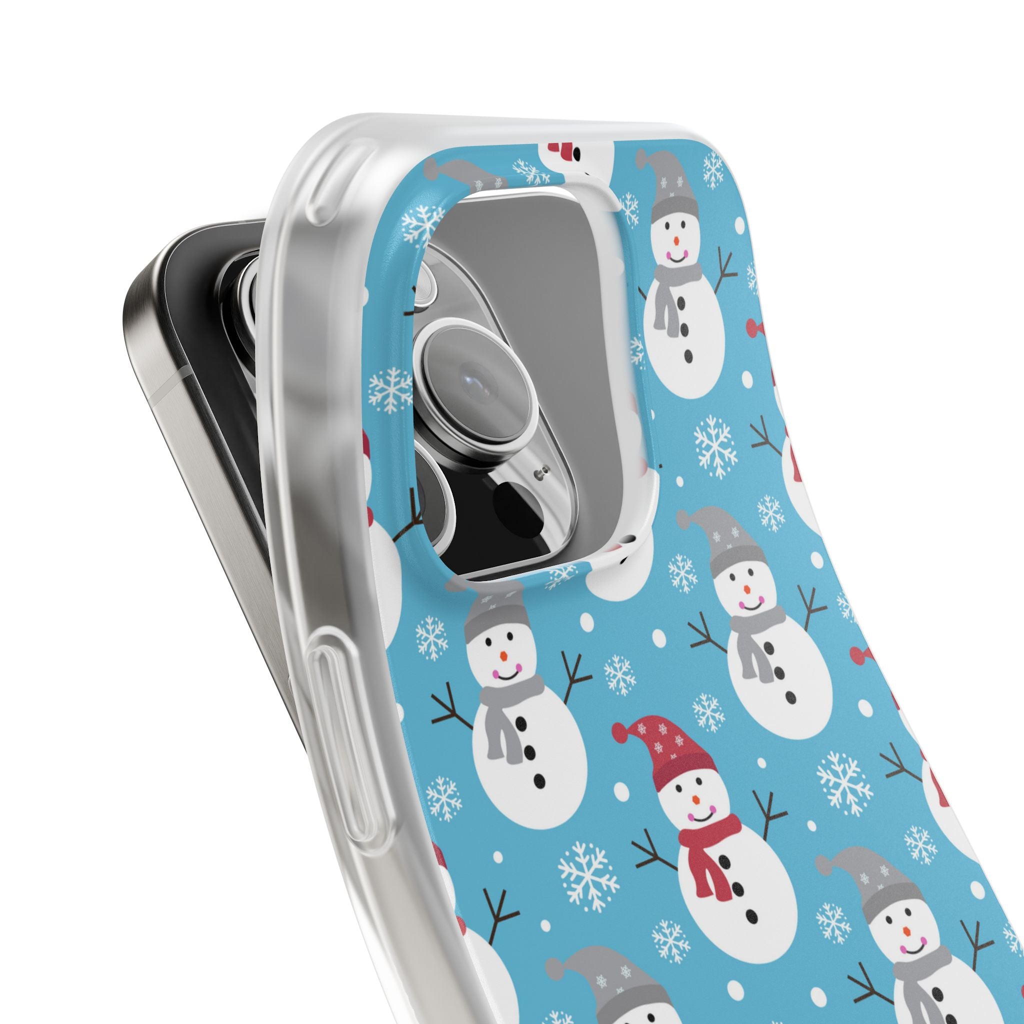 Snowman Parade iPhone 16 Pro Case - Soft
