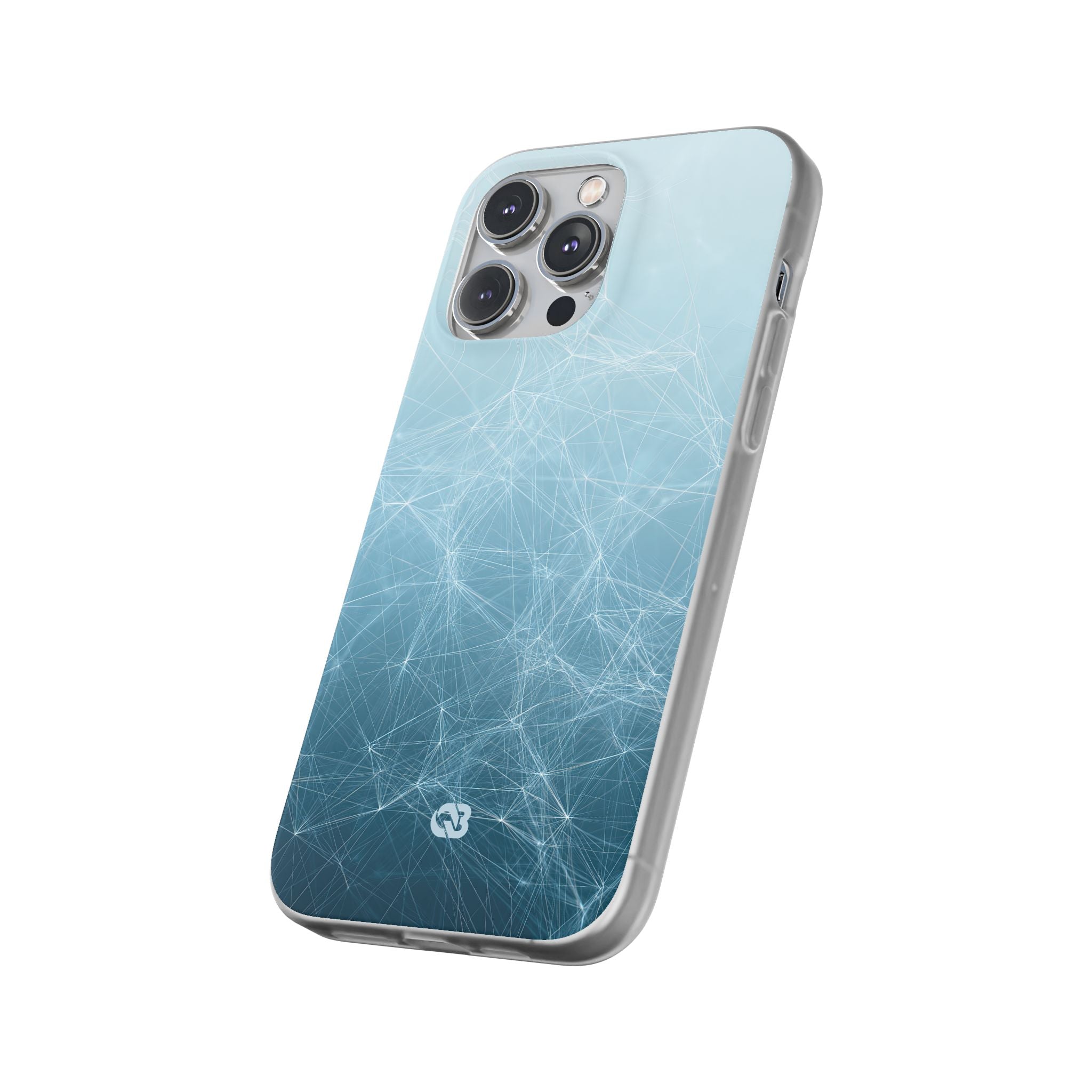 Teal Lite Phone Case for iPhone - Arctic Digital Nexus