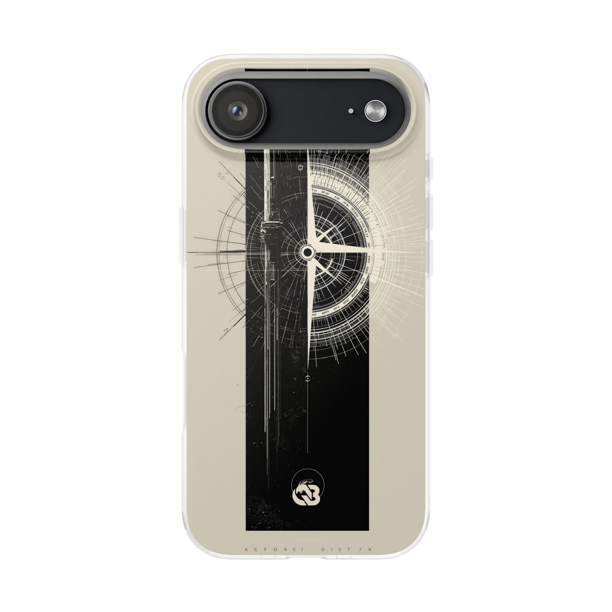 Beige Lite Phone Case for iPhone - Zenith Vector Spire