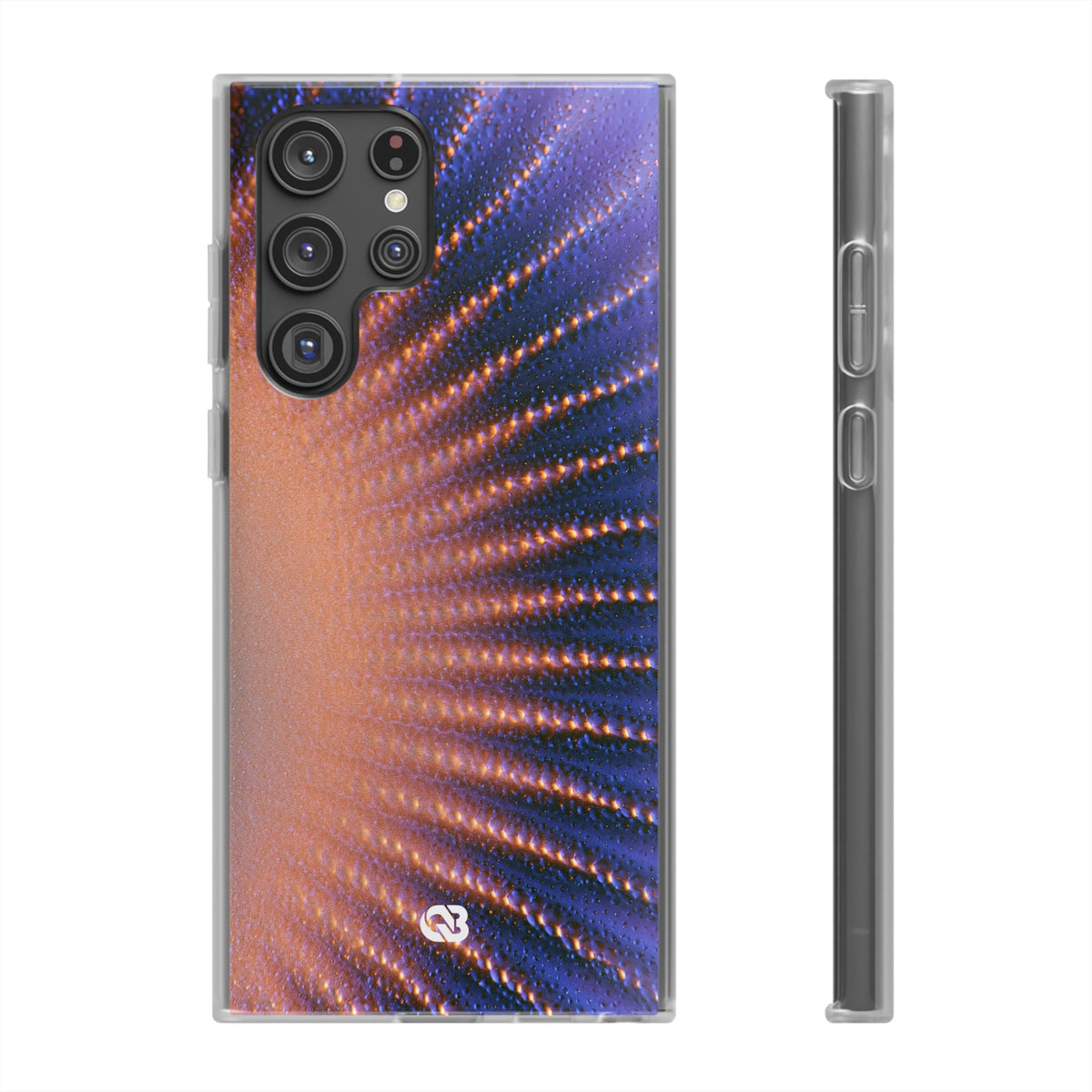Luminous Aura Burst · Lite Phone Case for Samsung · Blue