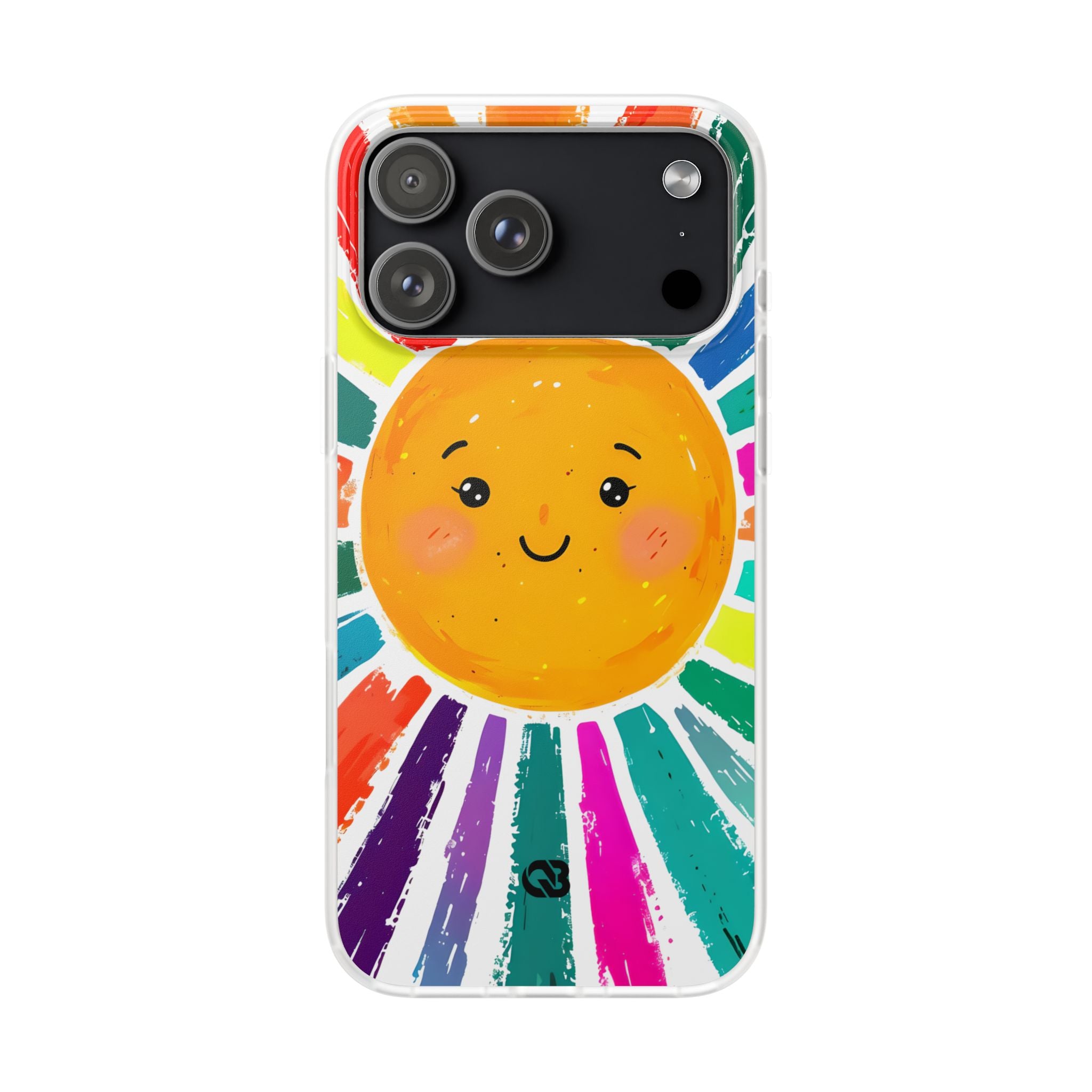 Vibrant Solar Smile · Soft Phone Case for iPhone
