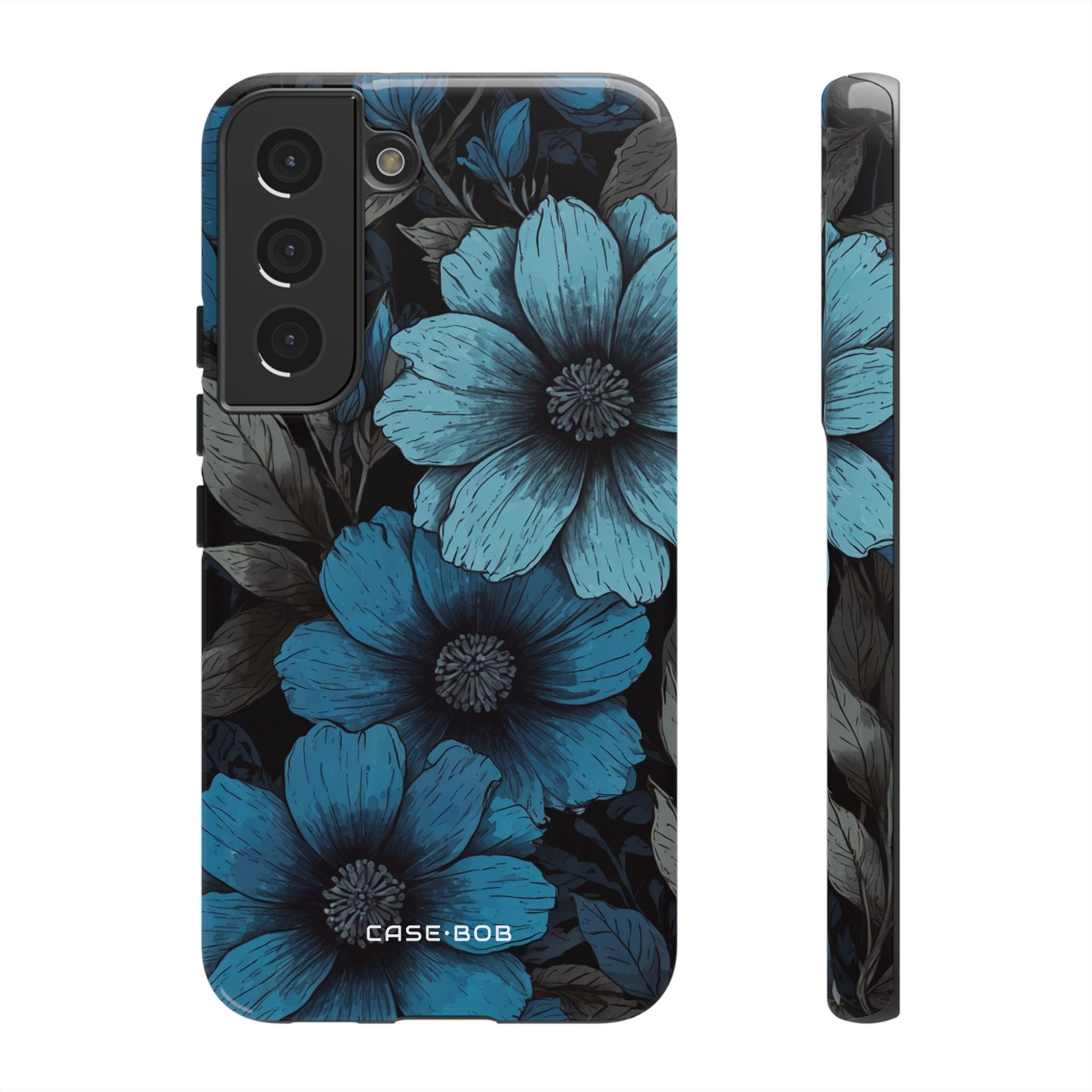 Blue Petal Radiance Samsung S22 Case - Tough