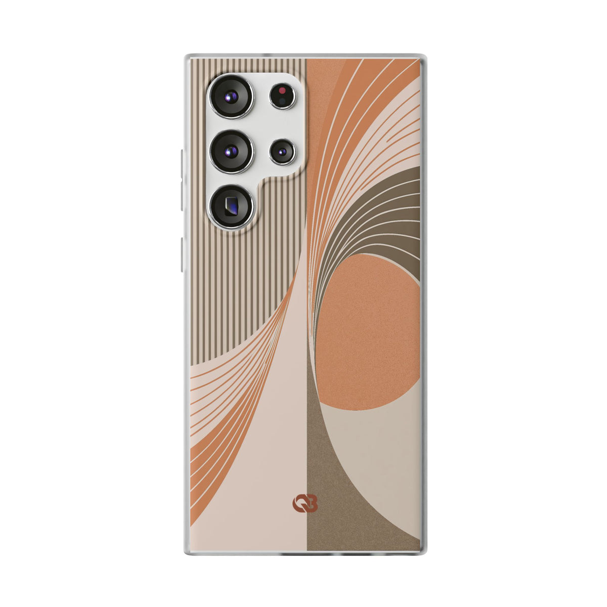 Orange Lite Phone Case for Samsung - Desert Arc Horizon