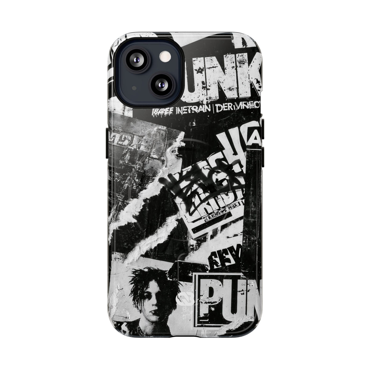 Underground Punk Collage · Tough 2.0 Magnetic Phone Case for iPhone · Black