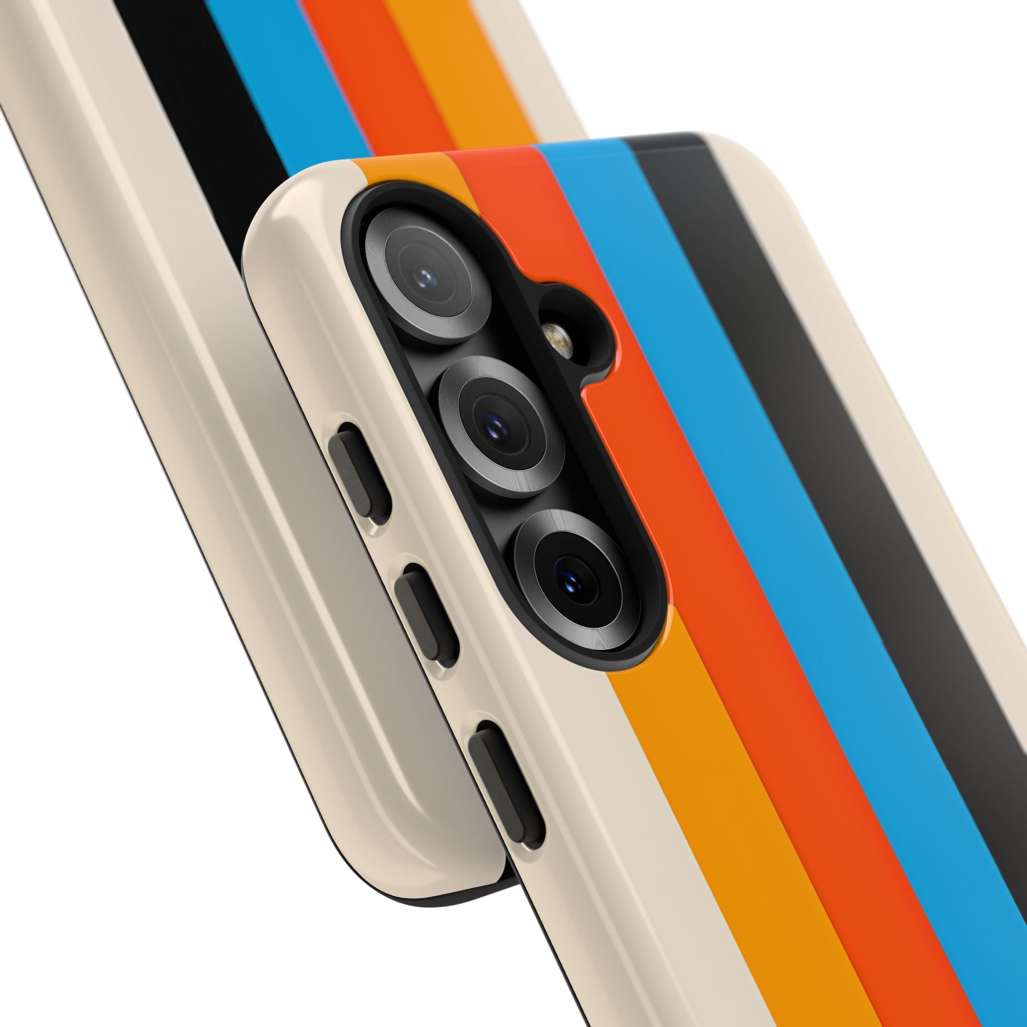 Retro Racing Stripes · Tough Custodia per Samsung