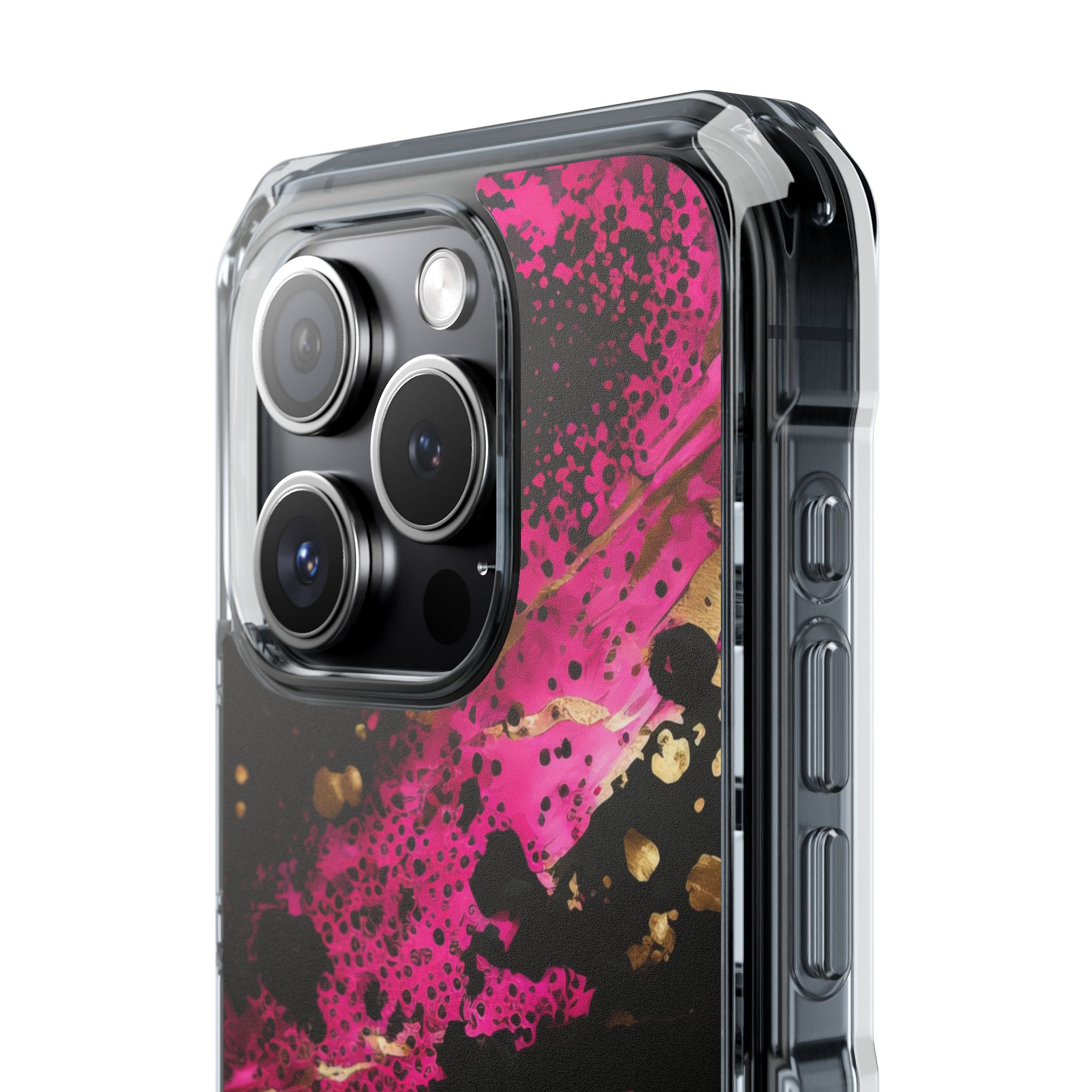 Magenta Liquid Gold · Impact Capa para iPhone · Magsafe
