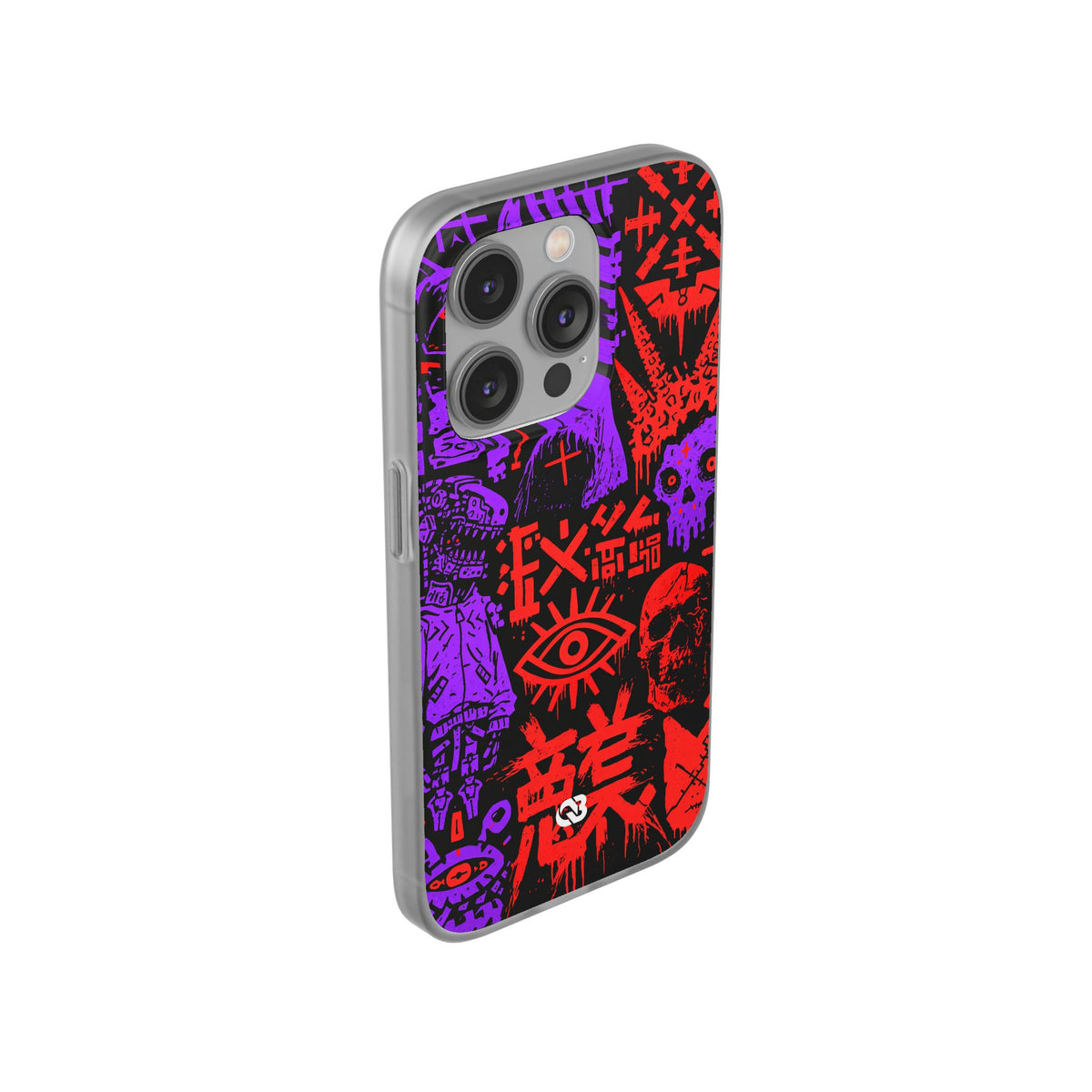 Underground Cyber Glyphs · Lite Phone Case for iPhone · Black