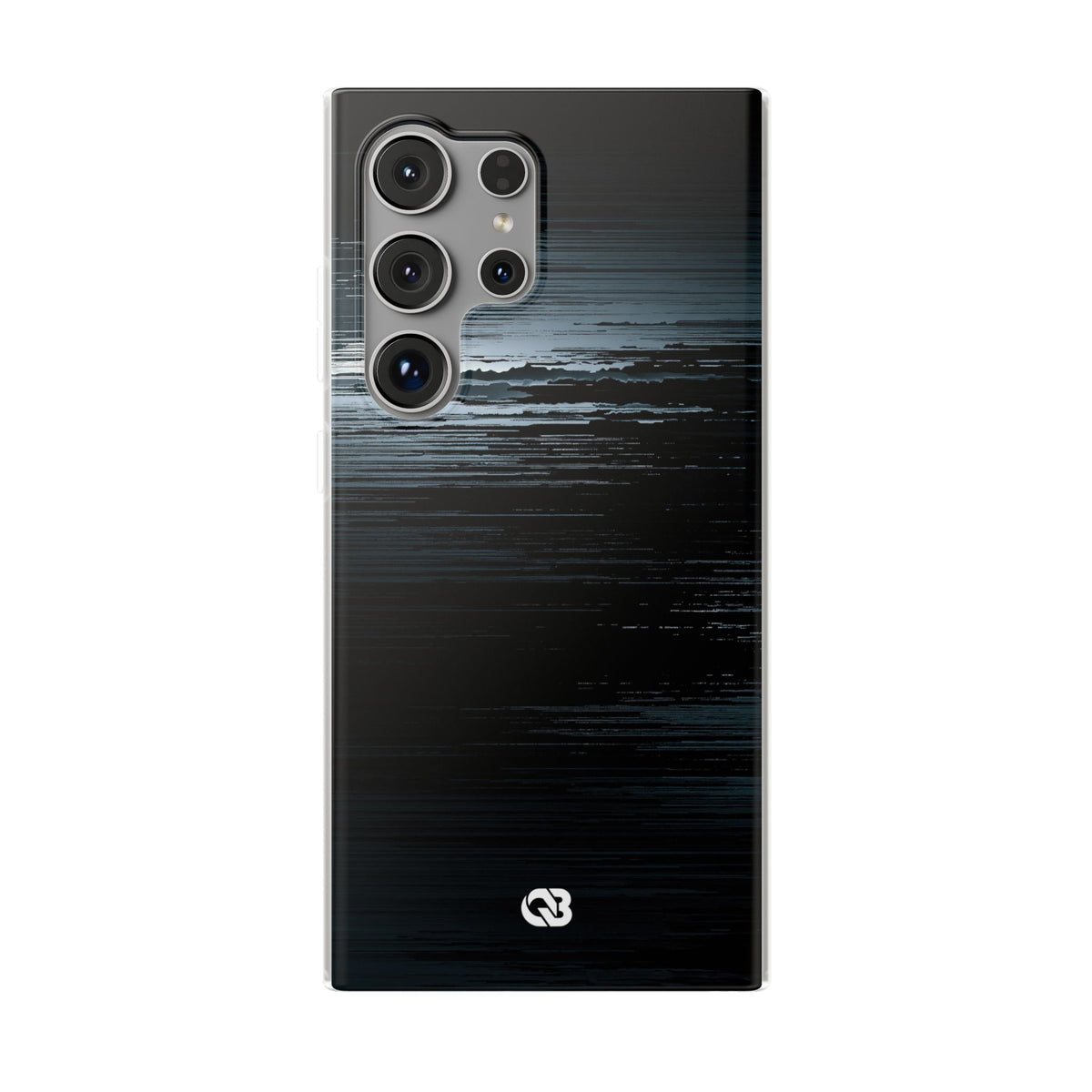 Black Lite Phone Case for Samsung - Frozen Signal Glitch