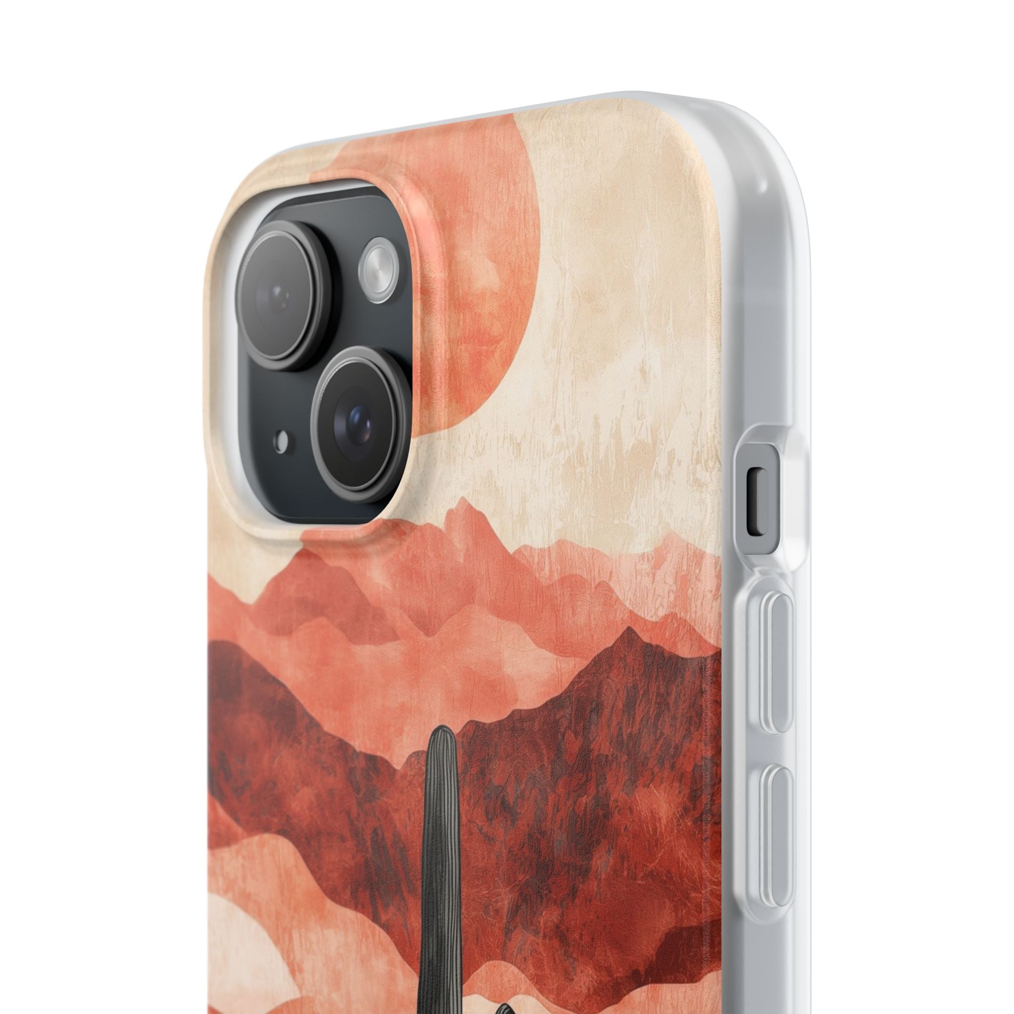 Terracotta Desert Sun · Soft Handyhülle für iPhone