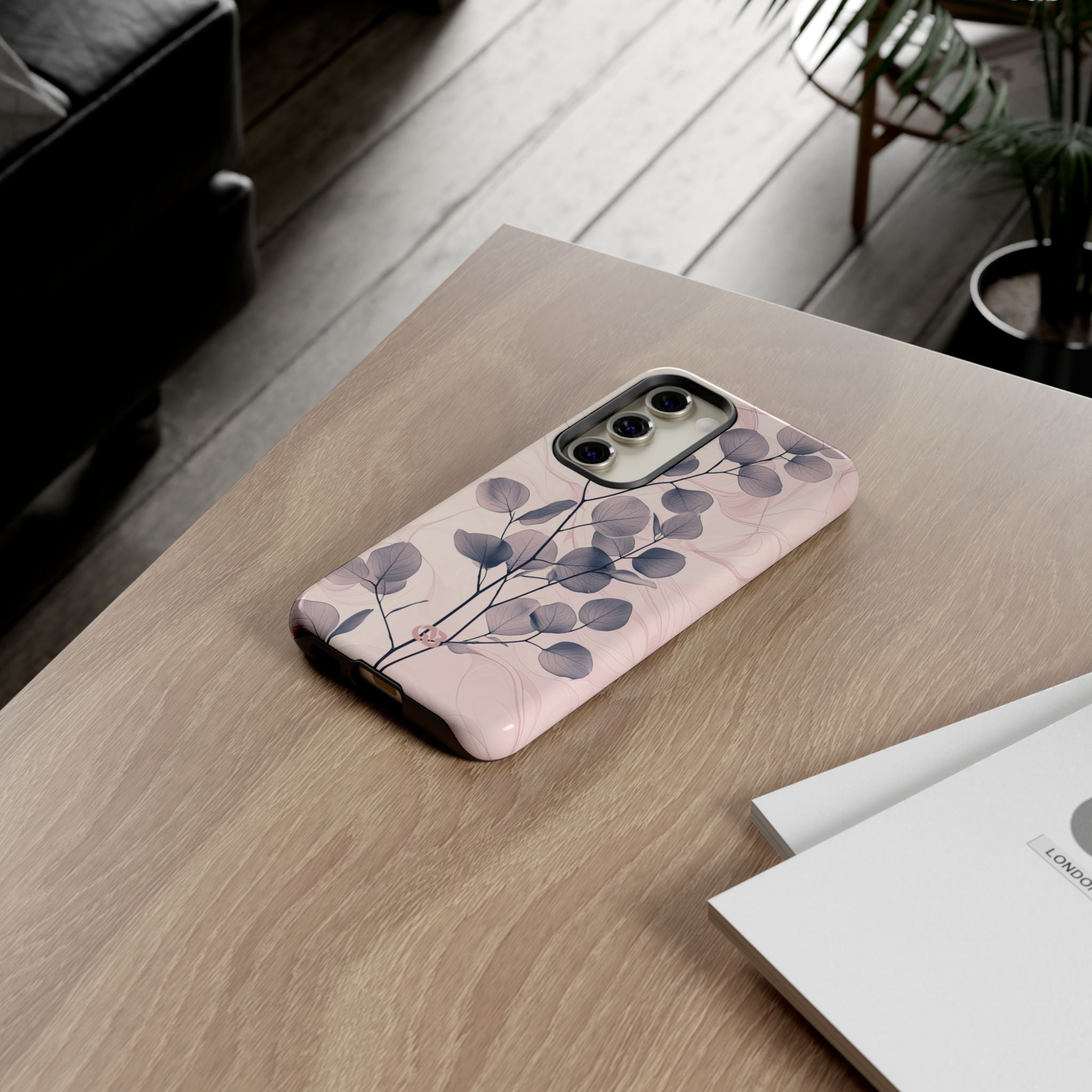 Ethereal Indigo Eucalyptus · Tough Phone Case for Samsung