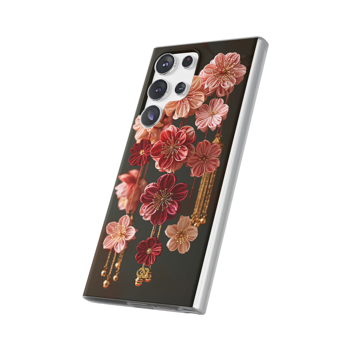 Silk Blossom Kanzashi · Lite Phone Case for Samsung · Pink
